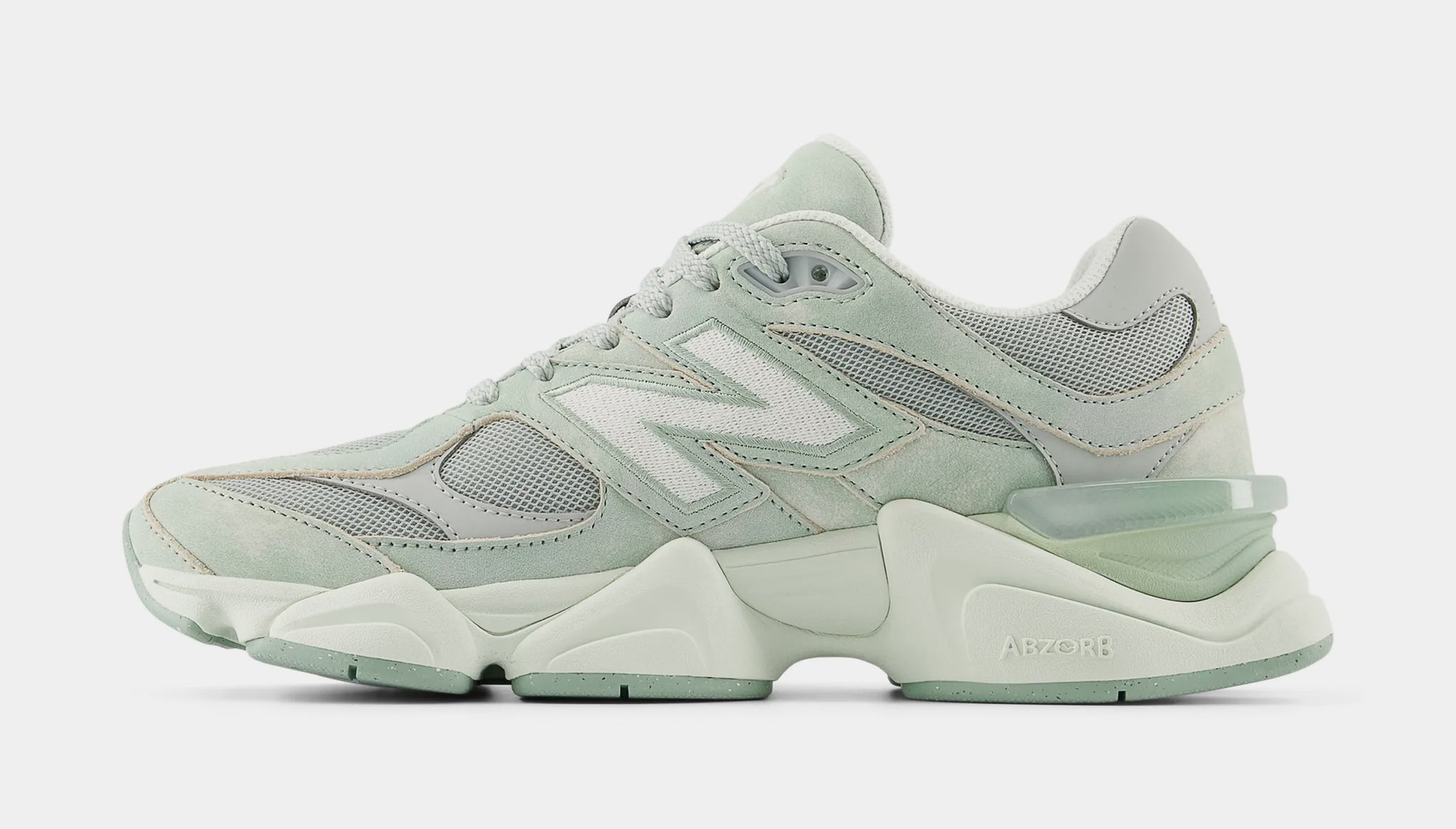 New Balance 9060 Mens Lifestyle Shoes Mosaic Green Sea Salt