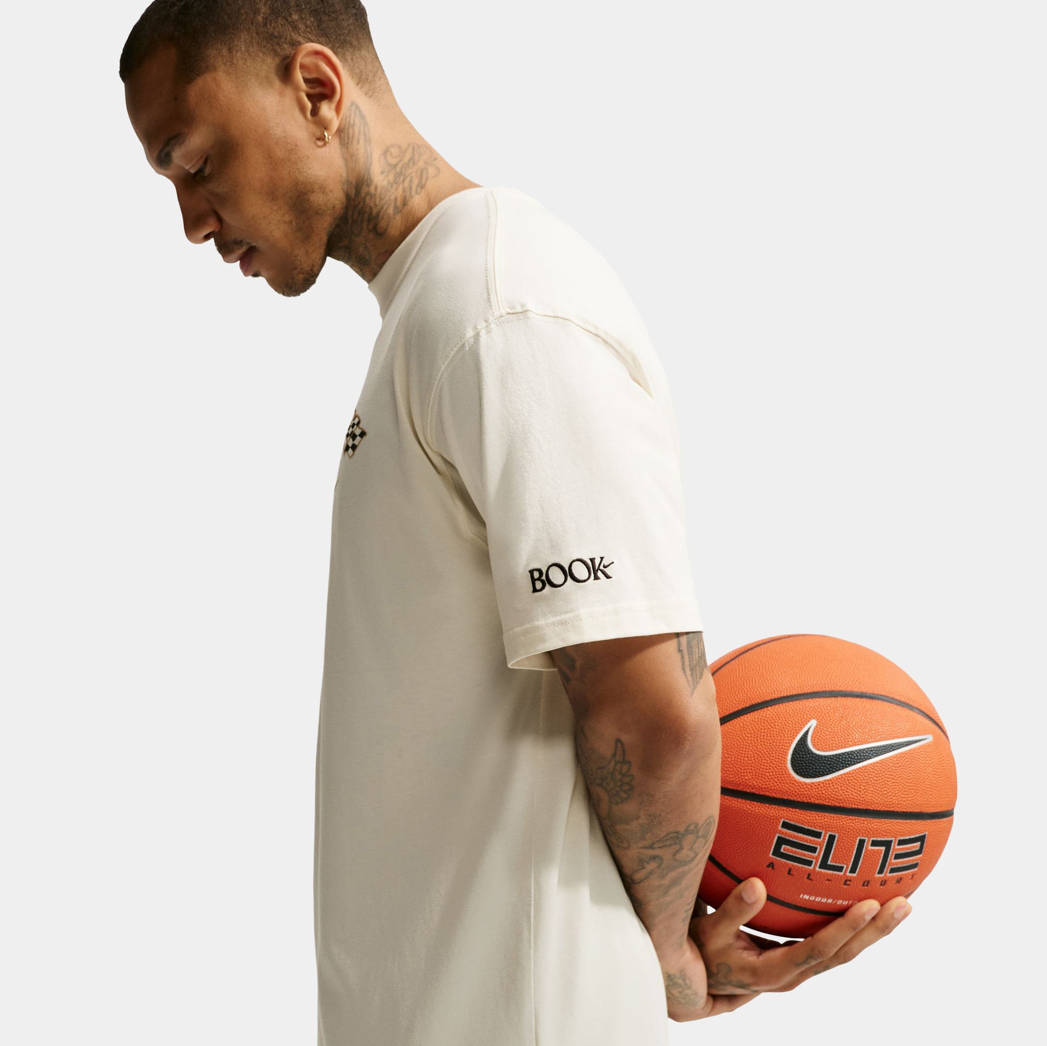 Nike Devin Booker x Chevy Impala Mens Short Sleeve Shirt Pale