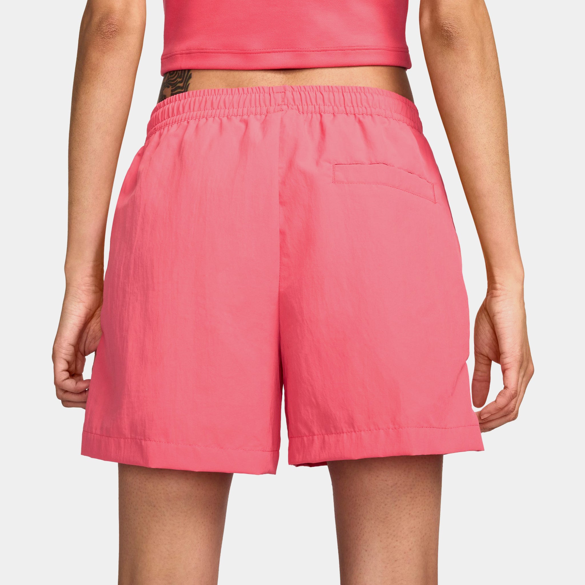 nike woven pink shorts
