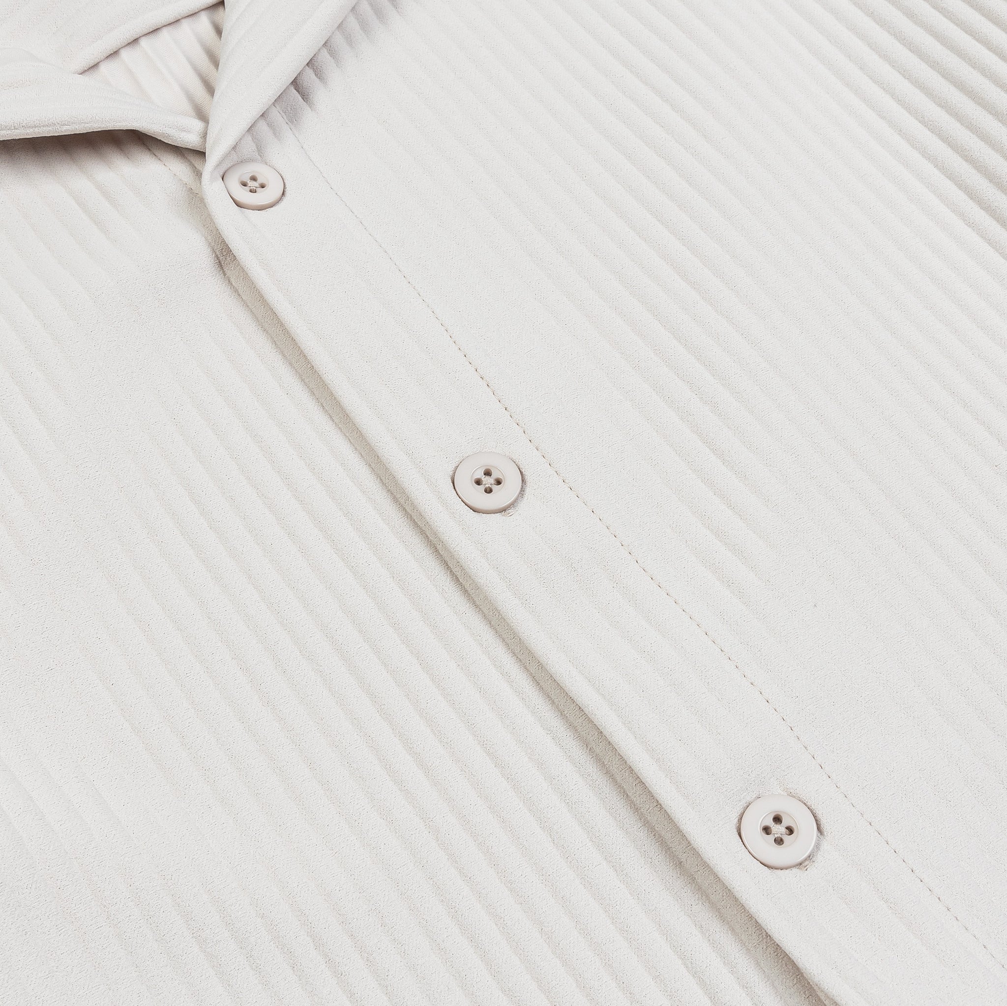 open lace back dress Pleated Camp Shirt