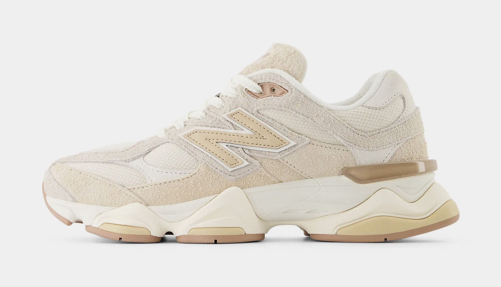 New Balance 9060 Mens Lifestyle Shoes Bisque Frosted Glass
