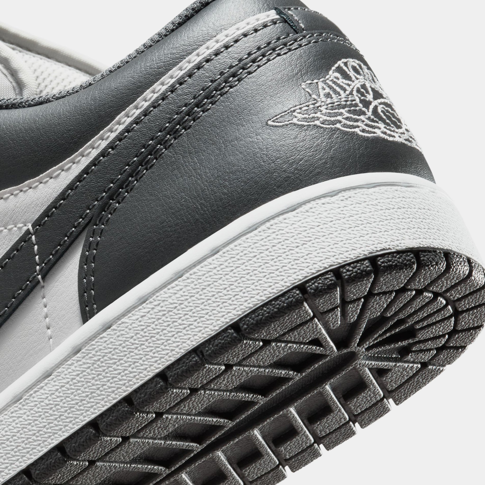 Jordan Air Jordan 1 Low Mens Lifestyle Shoes Iron Grey Summit 