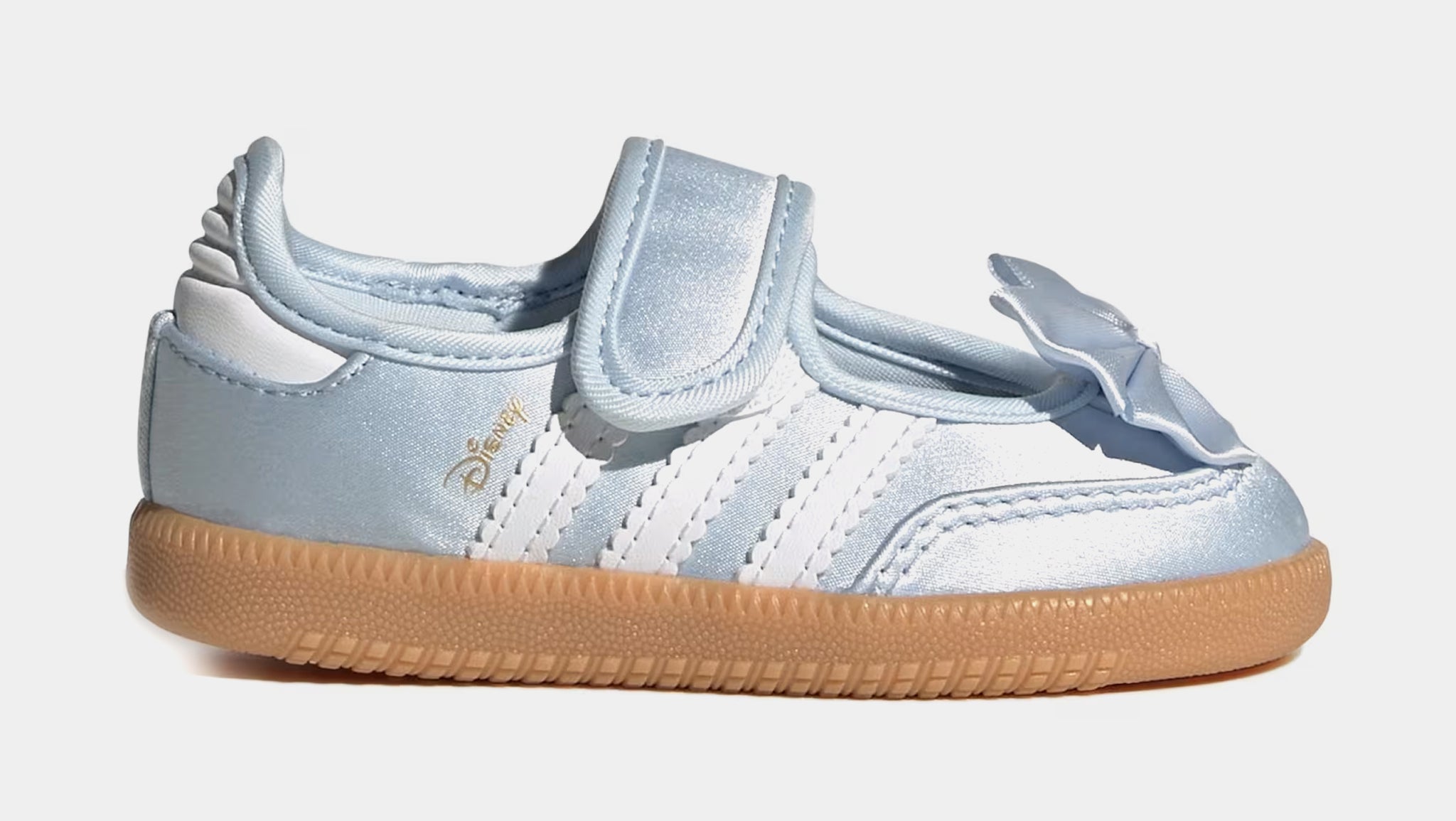 adidas gazelle silver green womens Toddler adidas Disney Samba Jane 10 / Crystal Sky/Cloud White/Gum