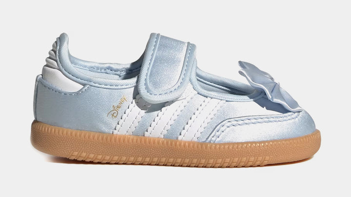 adidas Disney Samba Jane Shoes - Kids - Crystal Sky / Cloud White / Gum