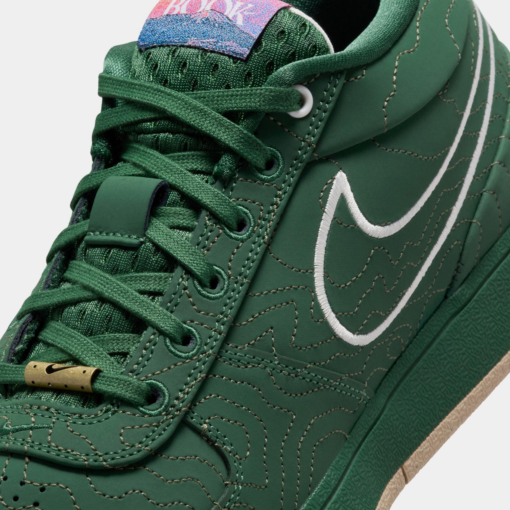 Nike Book Flagstaff Mens Basketball Shoes Green White Final Sale