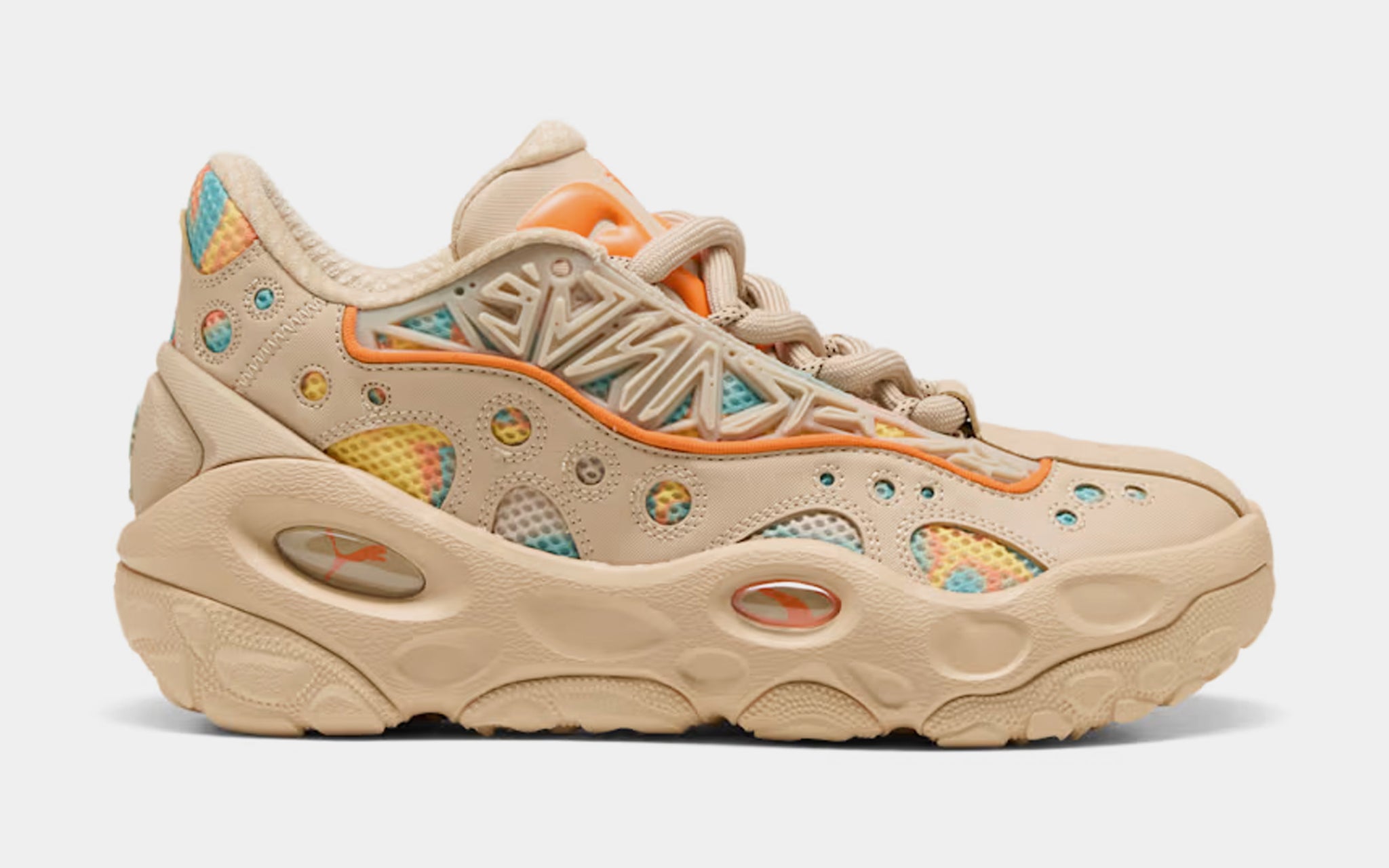 PUMA LaFrance RNR Mens Lifestyle Shoes Light Sand Orange Glo Aquatic 312165  01 – Shoe Palace