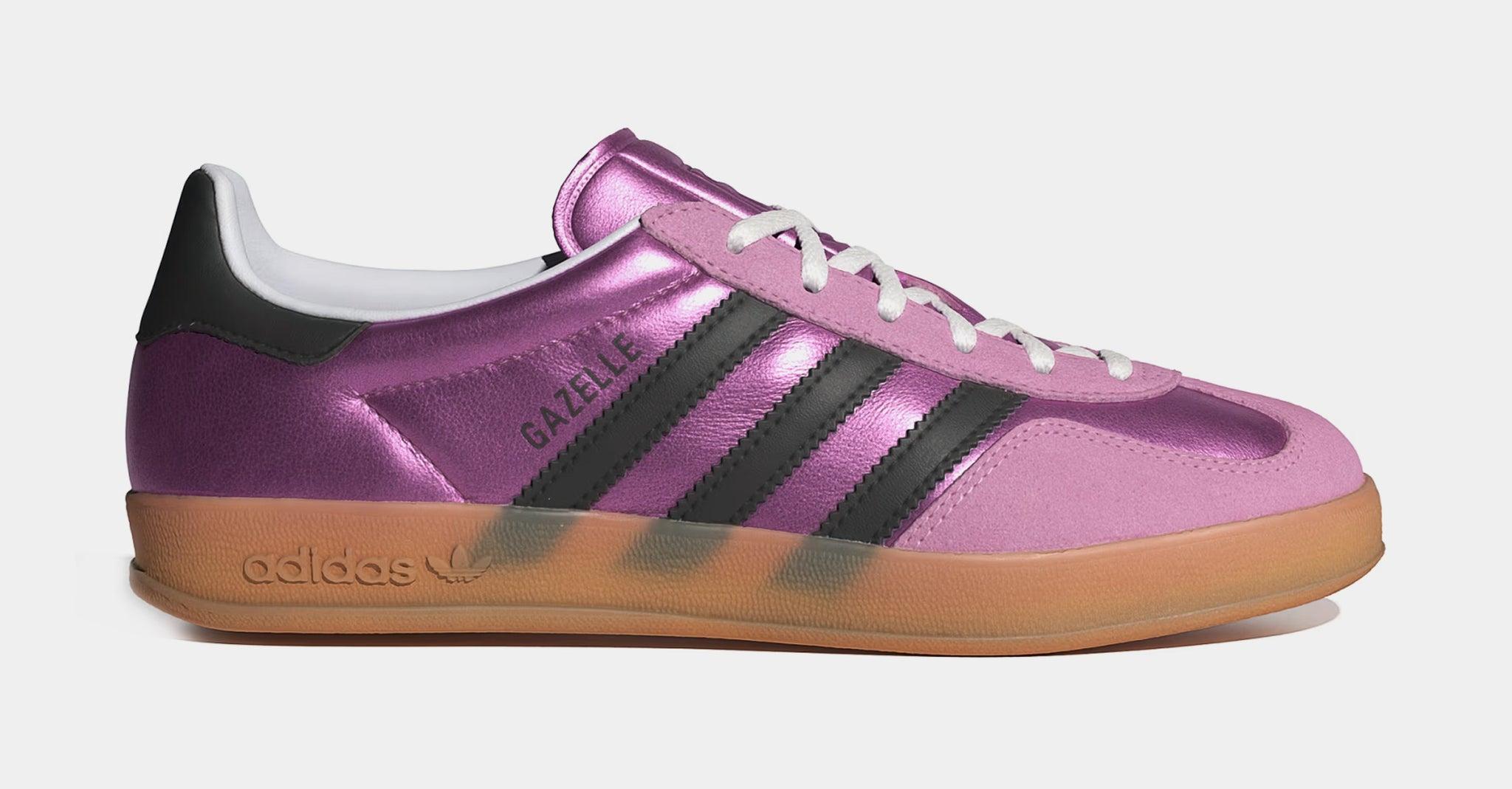 adidas Gazelle Indoor Shoes - Women's - Bliss Lilac / Core Black / Purple