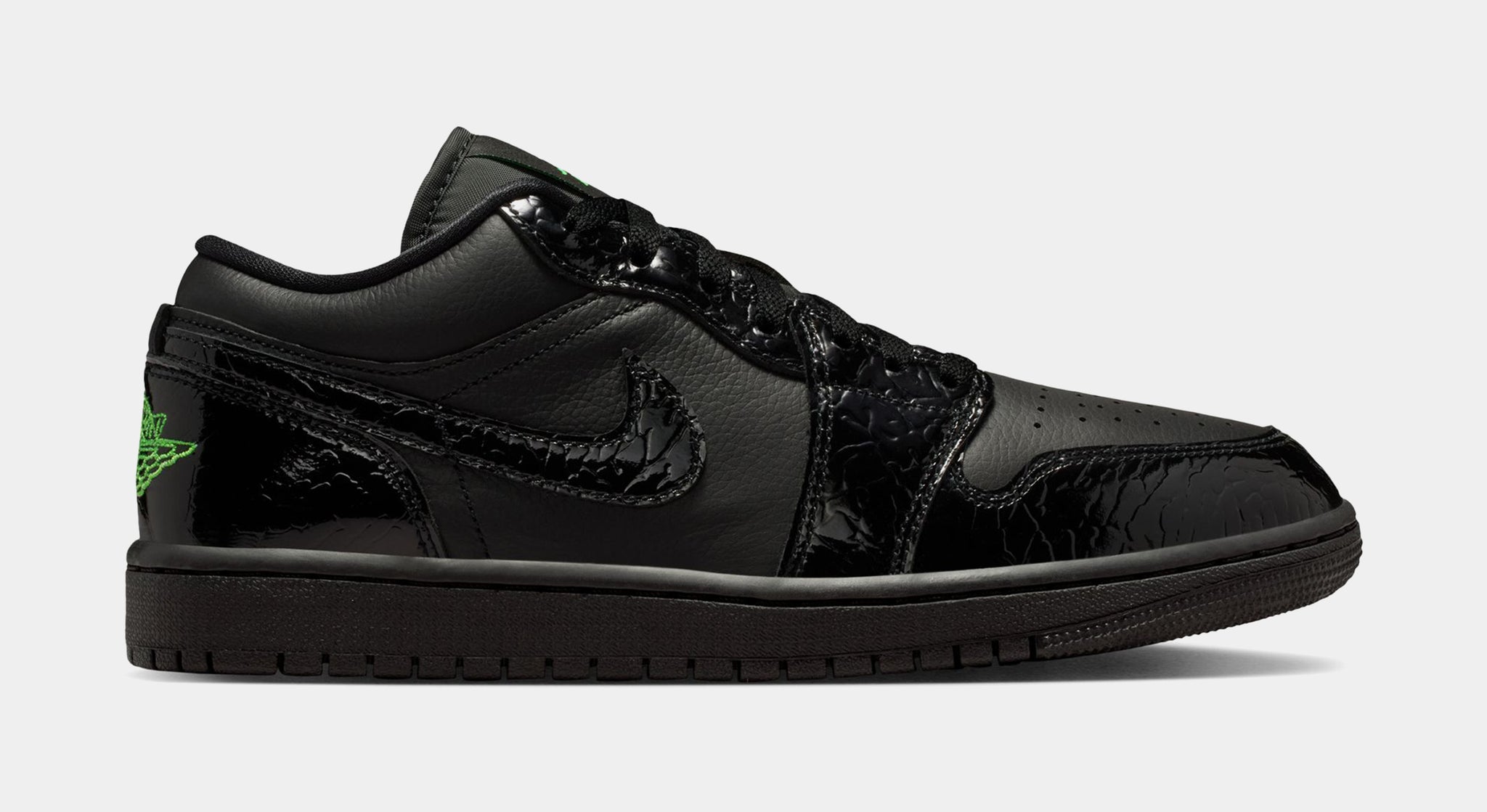 Jordan Air Jordan 1 Low SE Womens Lifestyle Shoes Black Scream