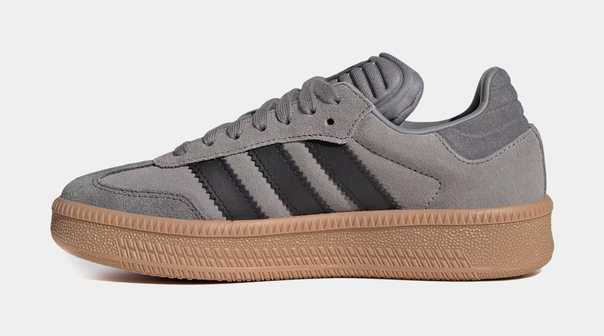 adidas Samba XLG Grade School Lifestyle Shoes Grey Three Core