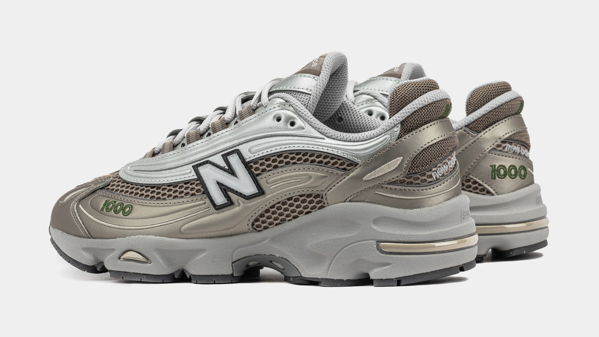 New Balance 1000 Mens Running Shoes Arid Stone Light Silver