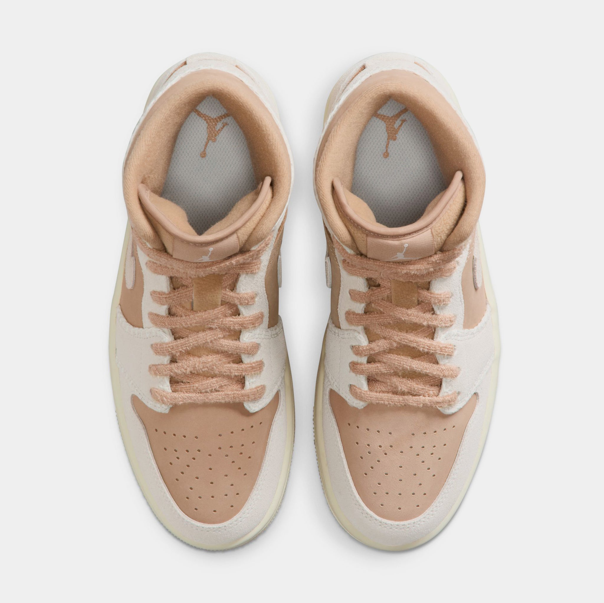 Jordan Air Jordan 1 Mid SE Hemp Womens Lifestyle Shoes Hemp Sail