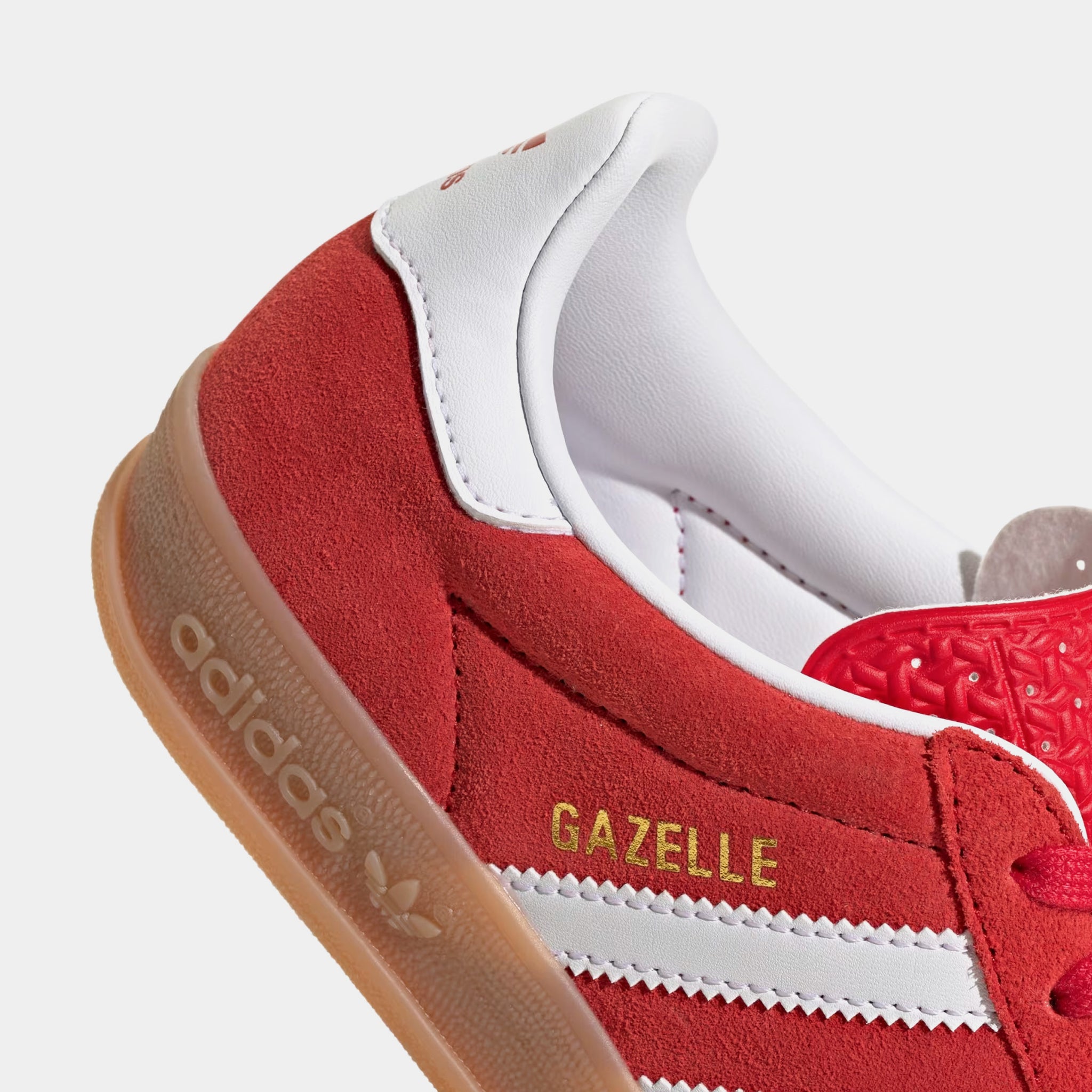 adidas Originals Gazelle Indoor Grade School Boys' Better Scarlet/Ftwr White/Gum Shoes, Size: 6.5 adidas Originals Gazelle Indoor Grade School Boys' Better Scarlet/Ftwr White/Gum Shoes, Size: 6.5