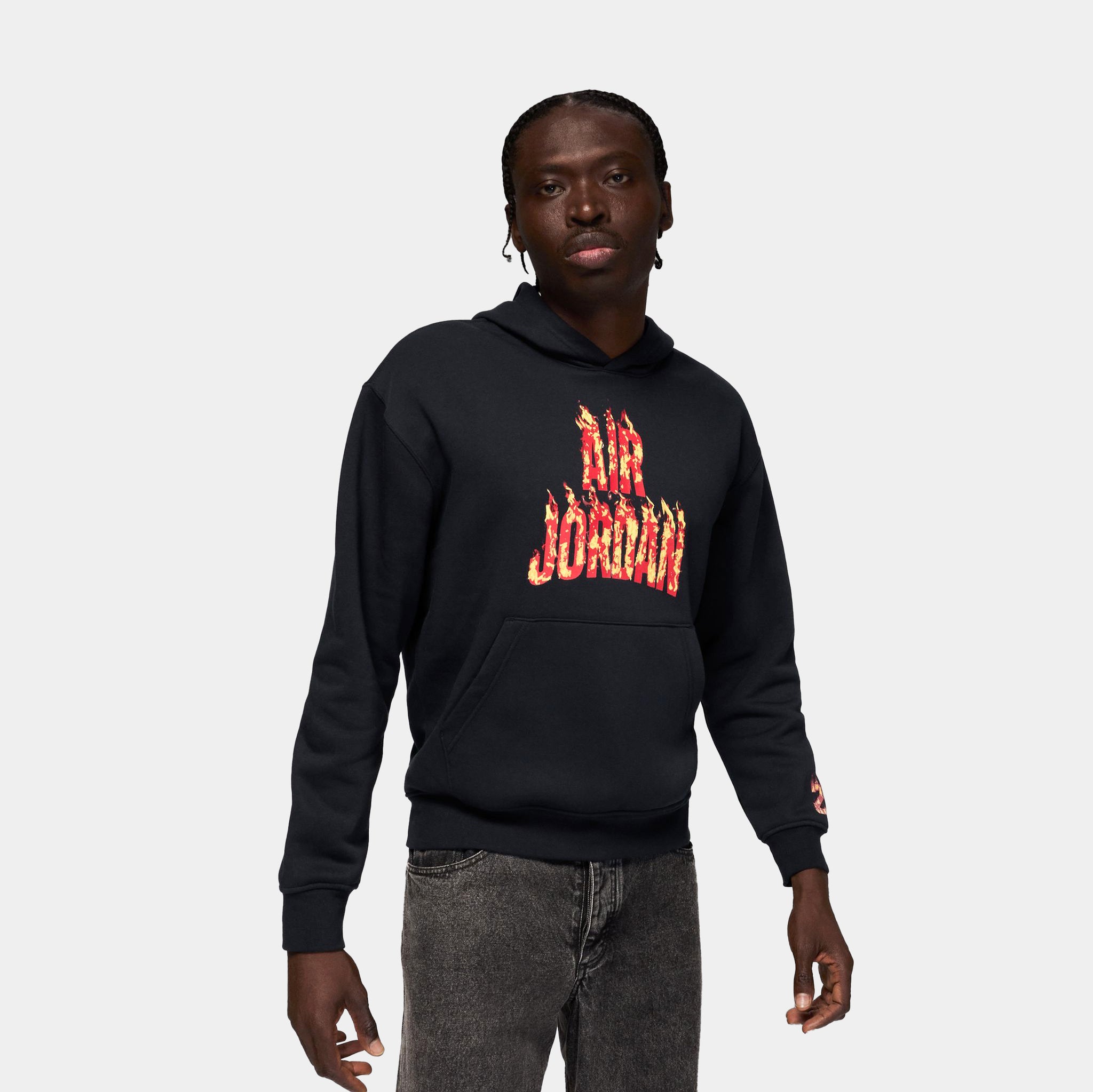 jordan aj5 graphic fleece pullover