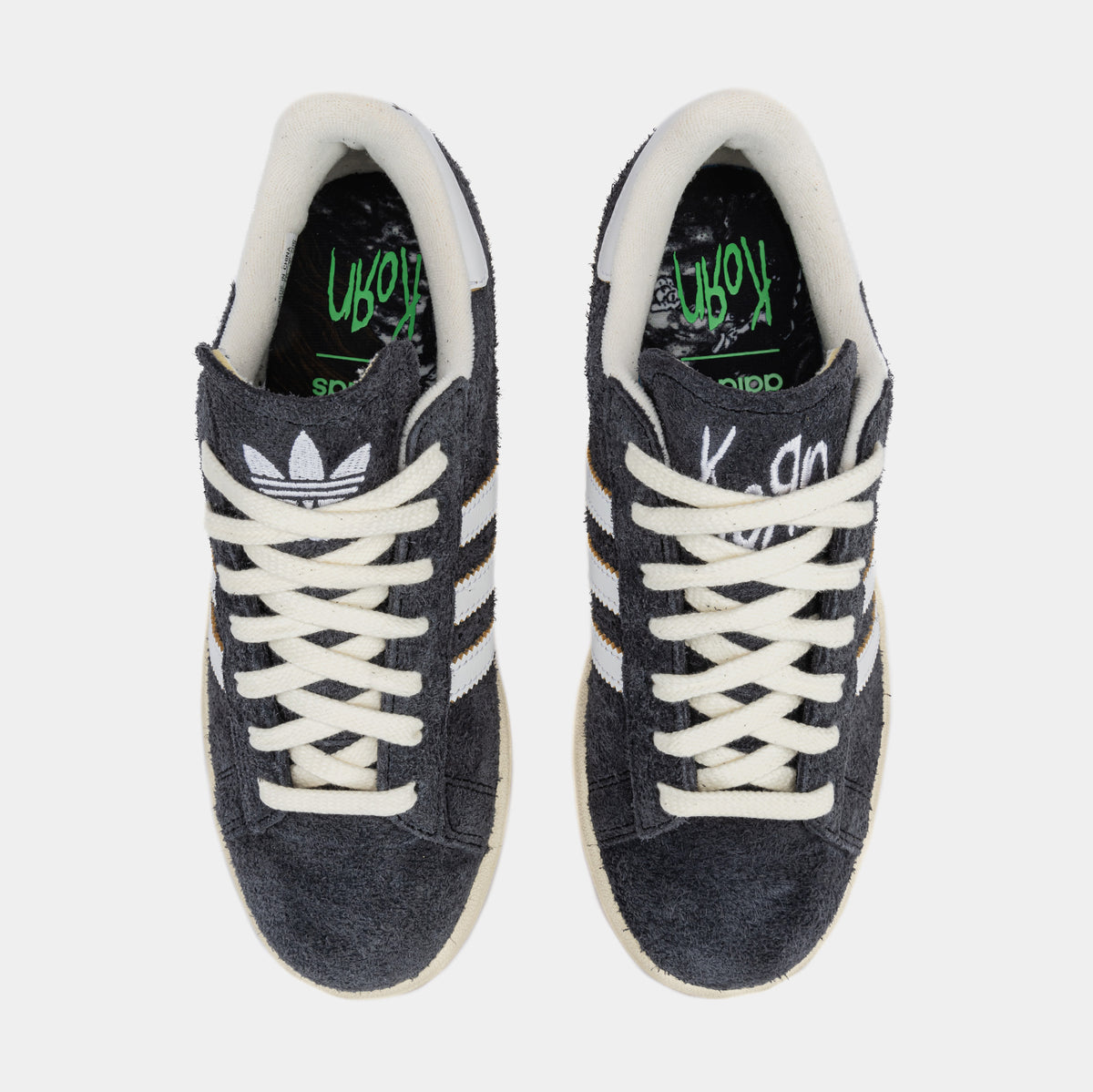 adidas Korn Campus 2.0 Mens Lifestyle Shoes Carbon Off White IF4282