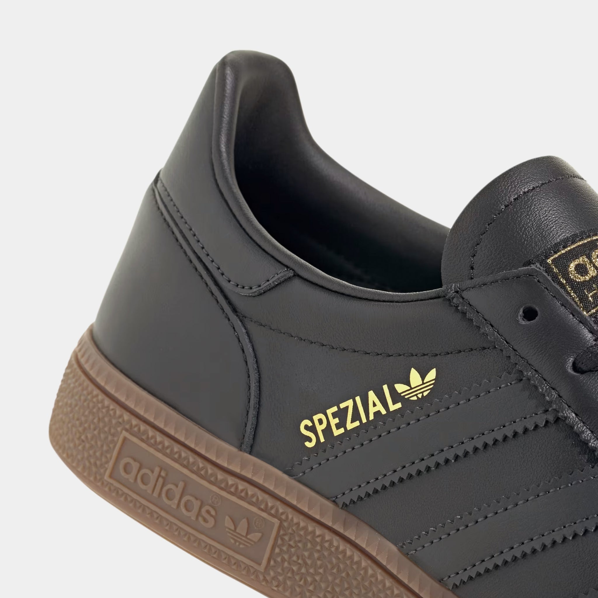 adidas handball spezial 黒レザー Adidas Originals Handball Spezial Core Black Metallic Silver