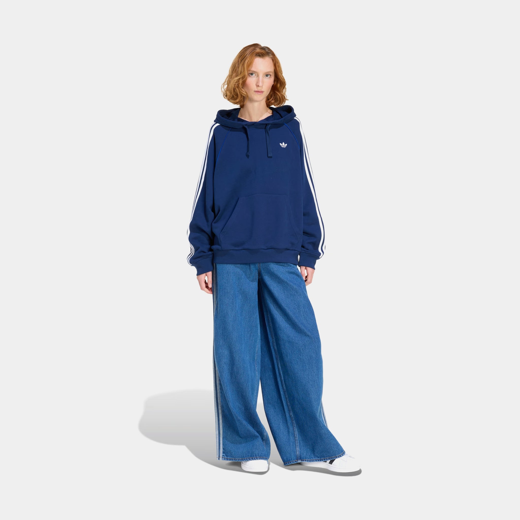 adidas Denim Firebird Adilenium Track Womens Pants Medium Vintage