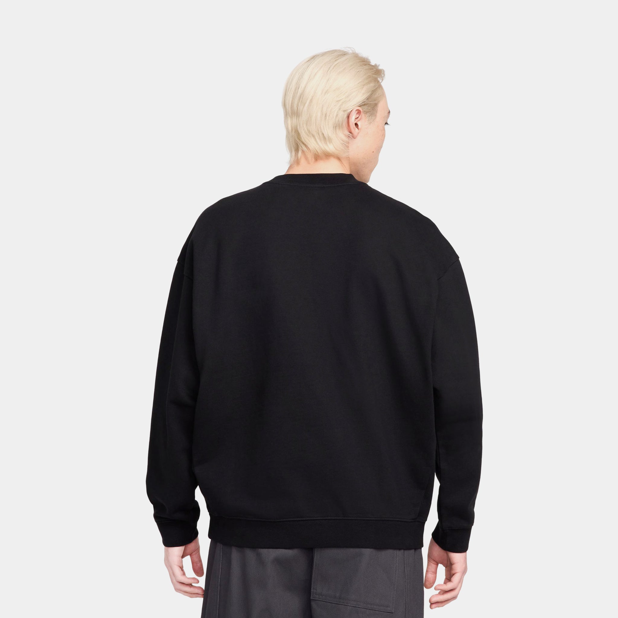 Nike Air Tokyo Fleece Mens Crewneck Black Red HQ1105-010 – Shoe Palace