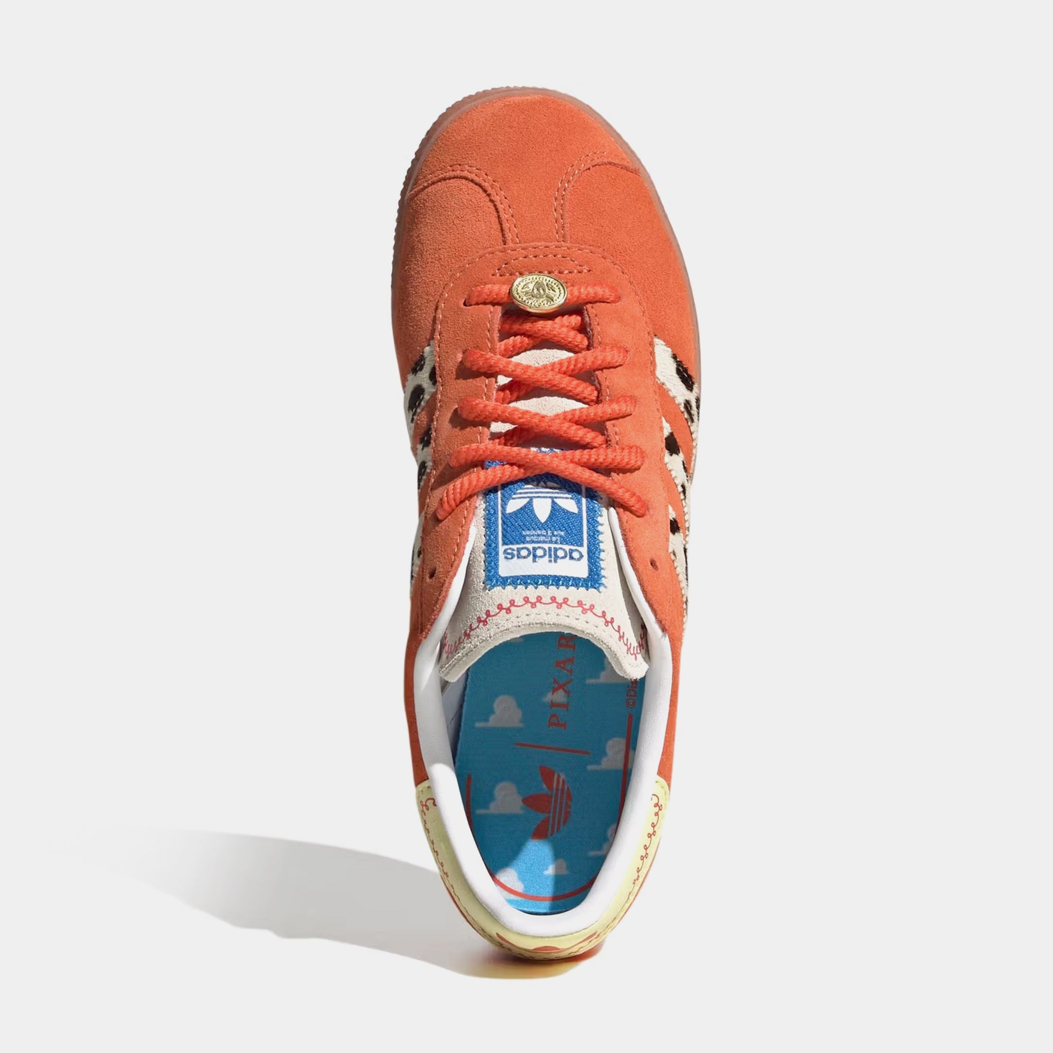 adidas Toy Story x Gazelle Grade School Lifestyle Shoes Orange