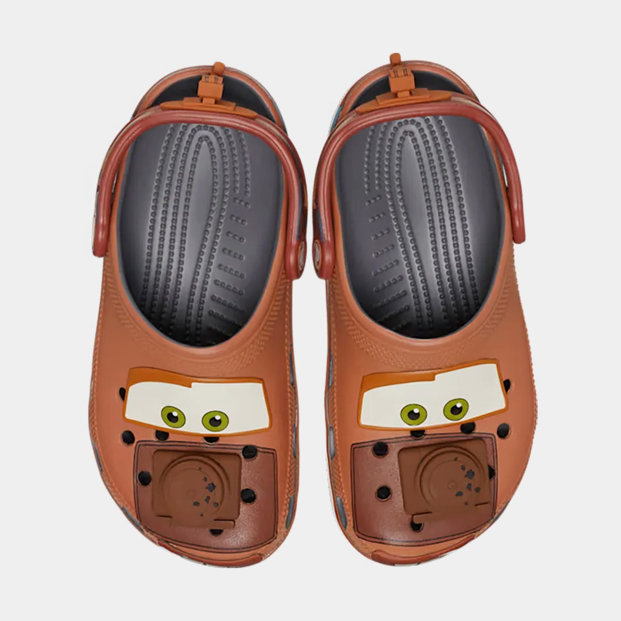 Crocs Cars Mater Classic Clog M8/W10 Brown Crocs Unisex Cars Mater Classic Clog | Rack Room Shoes main image 4