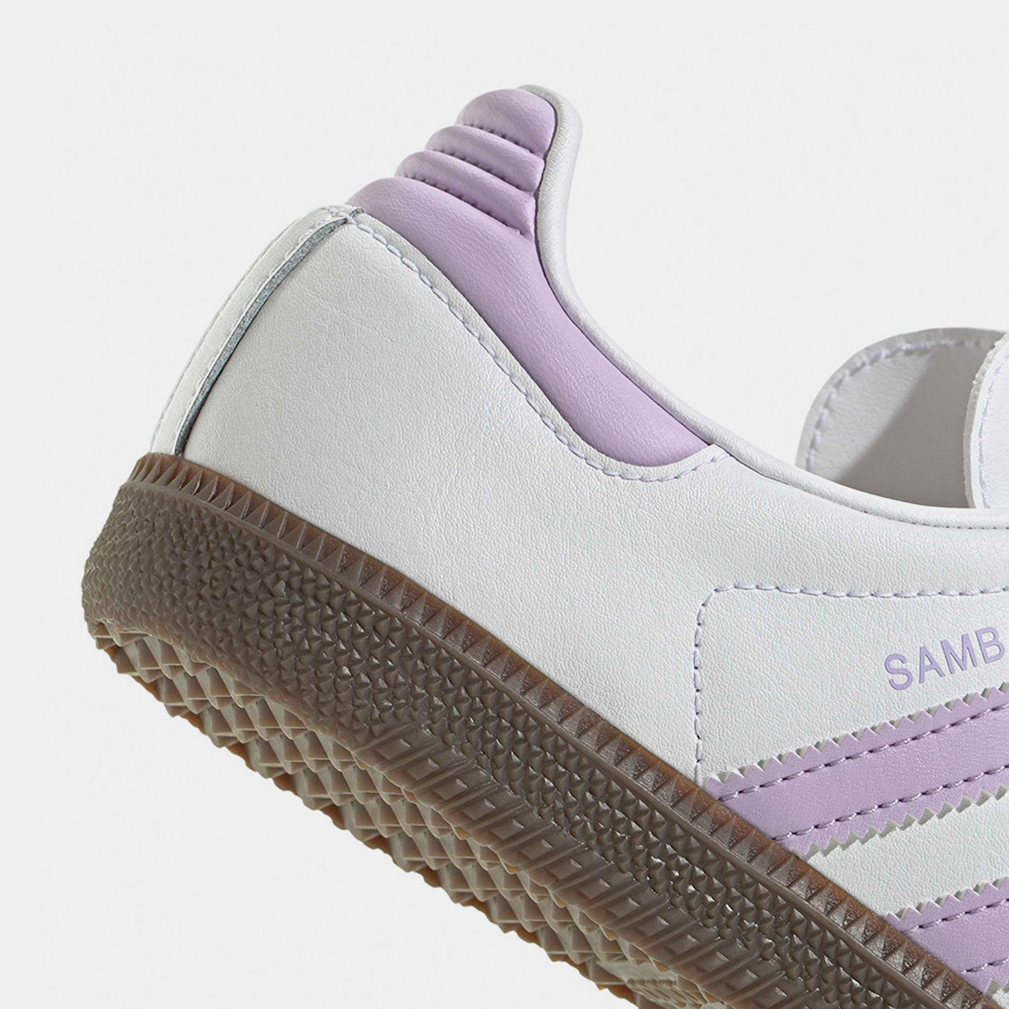 adidas Originals Samba - Boys' Grade School - White/Powder Plum - 04.5 adidas Originals Samba - Boys' Grade School - White/Powder Plum - 04.5