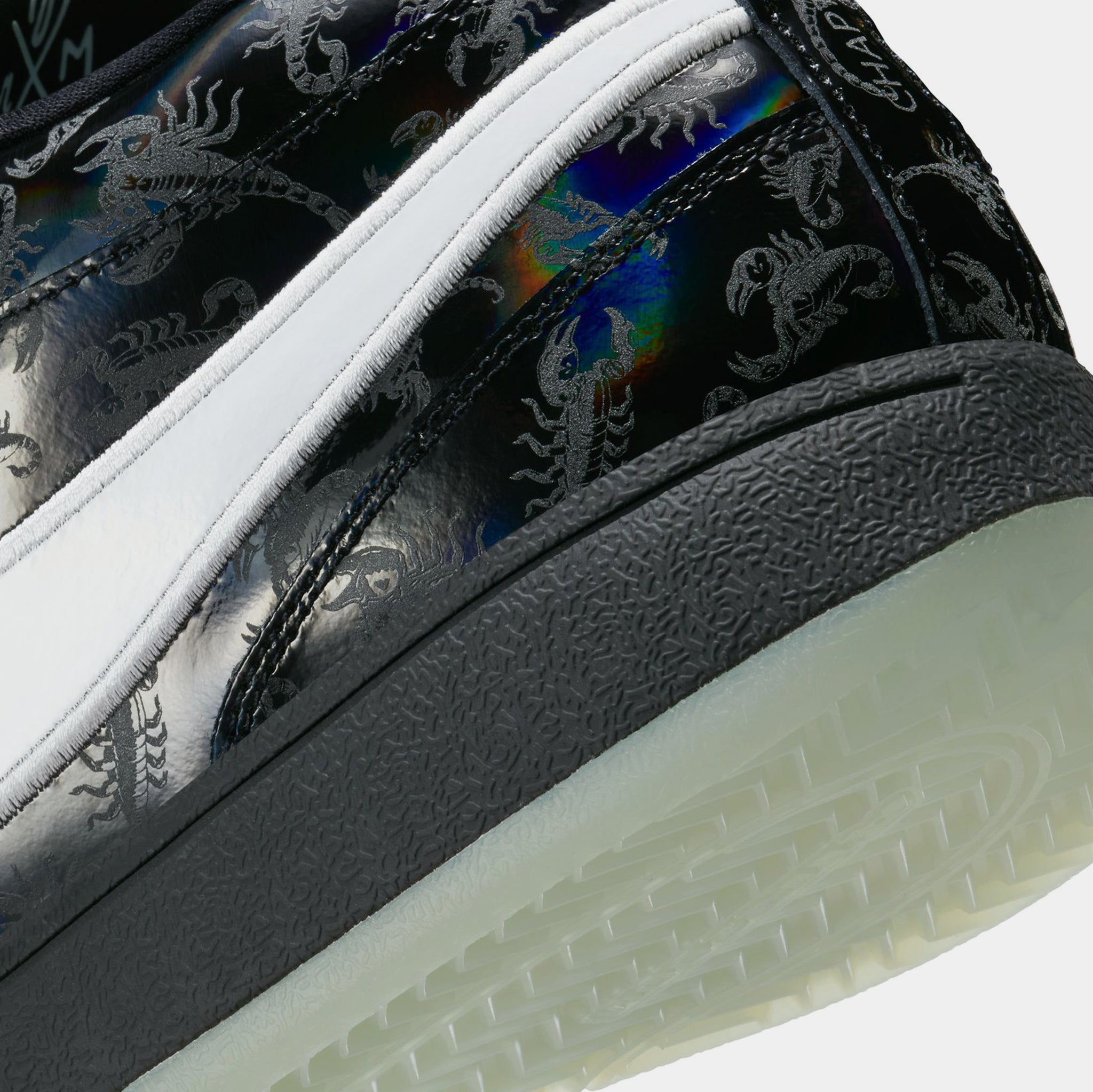 Nike Book 1 Scorpion Mens Basketball Shoes Black Black White