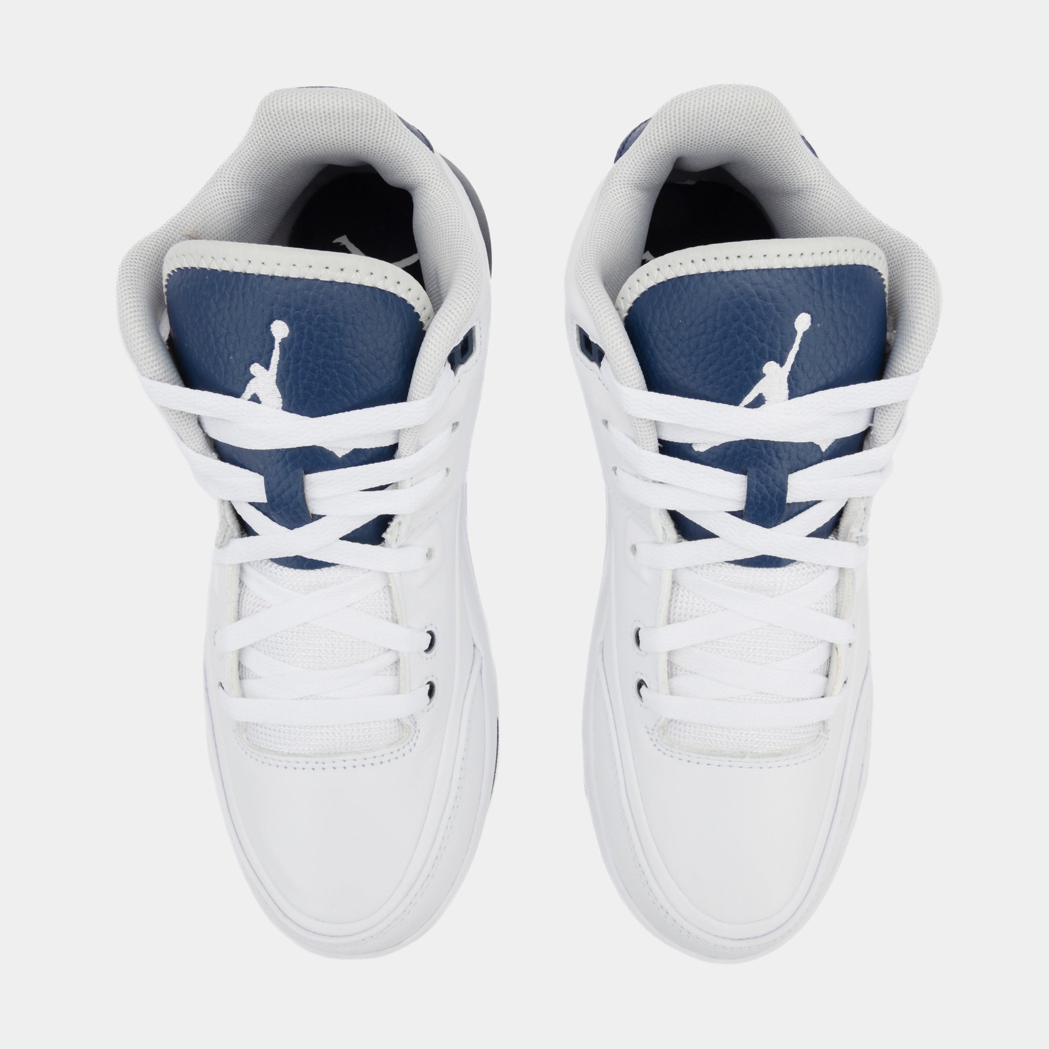 Jordan Flight Origin Mens Basketball Shoes White Midnight Navy