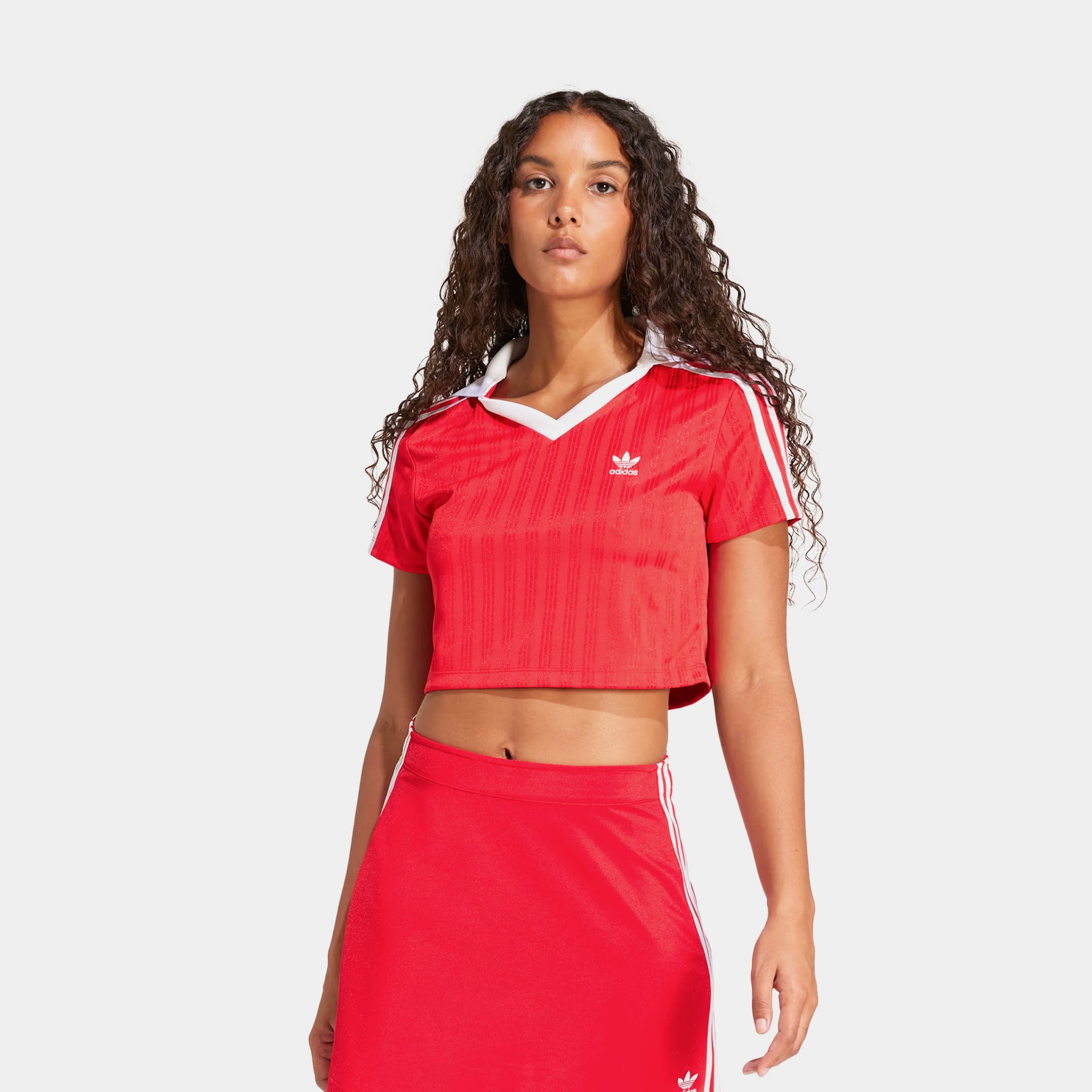 Adidas Clothing Adidas Skirt Set Pants Adidas Matching Crop Top