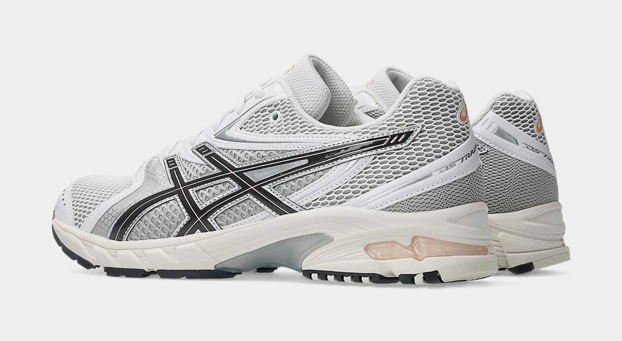 ASICS Gel DS Trainer Womens Running Shoes White Honey Beige