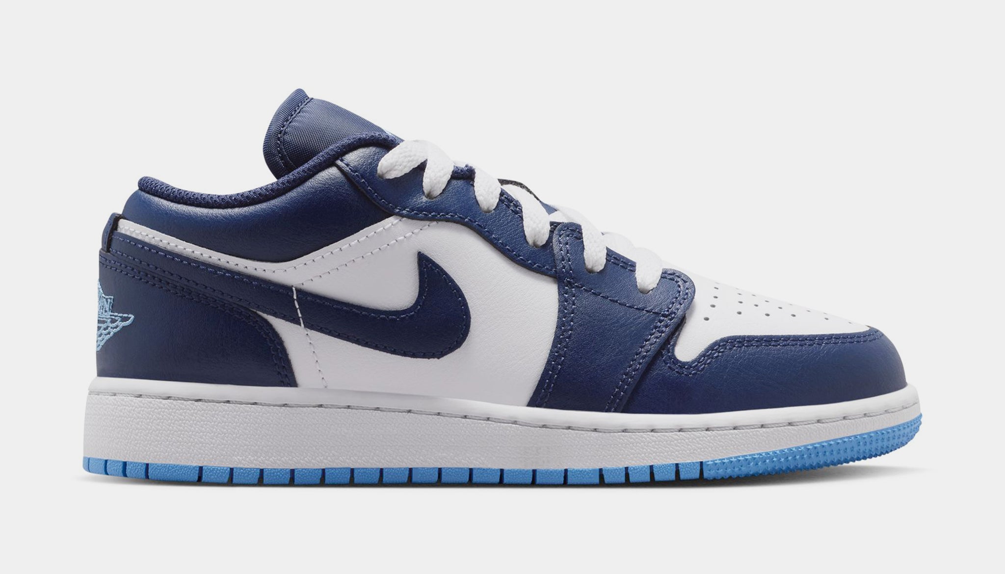 Jordan Air Jordan 1 Low Grade School Lifestyle Shoes Midnight Navy