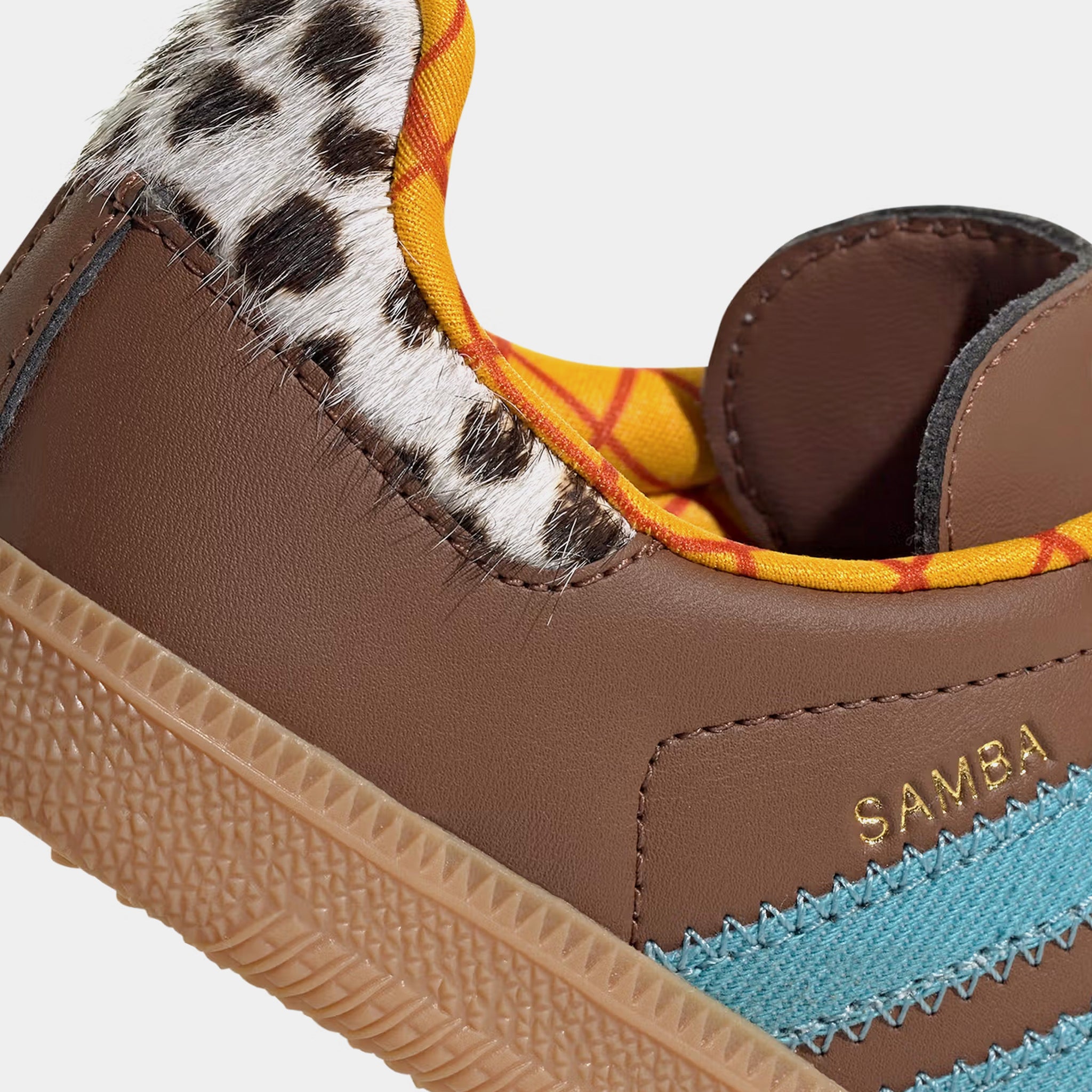 adidas Toy Story x Samba OG Grade School Lifestyle Shoes Preloved Brown
