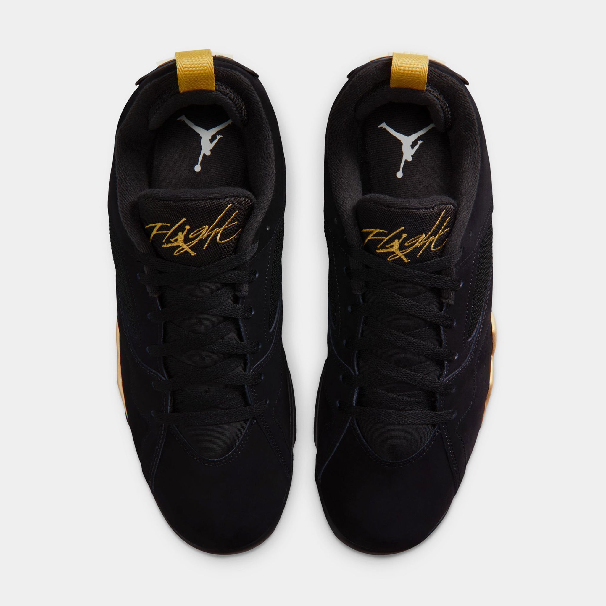 JORDAN MVP Nike Black and Gold Men\'s Sneakers Jordan MVP 92 Mens Basketball Shoes Black Metallic Gold Sail  main image 3