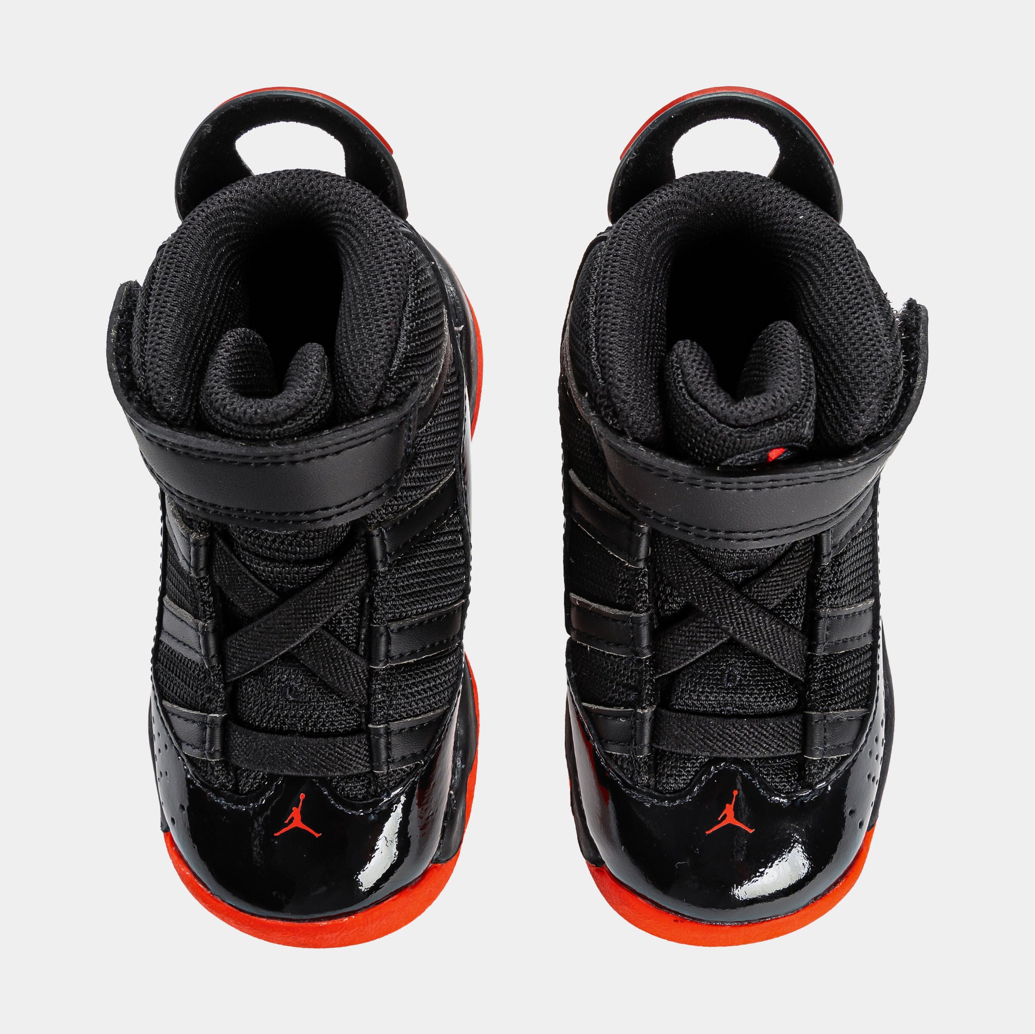Jordan Air Jordan 6 Rings Infant Toddler Basketball Shoes Black ...