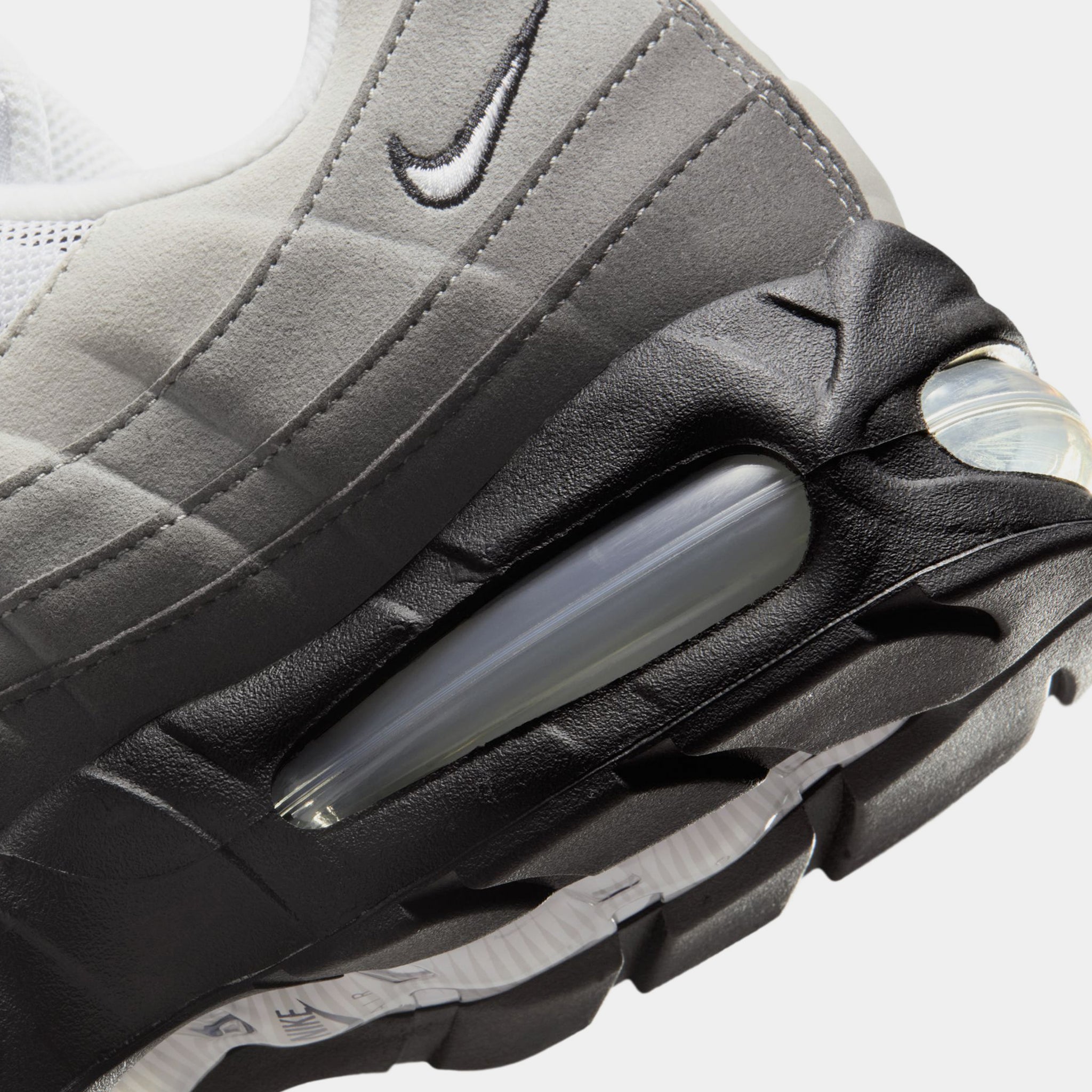 Nike Air Max 95 OG Mens Running Shoes Black White Medium Ash Dark