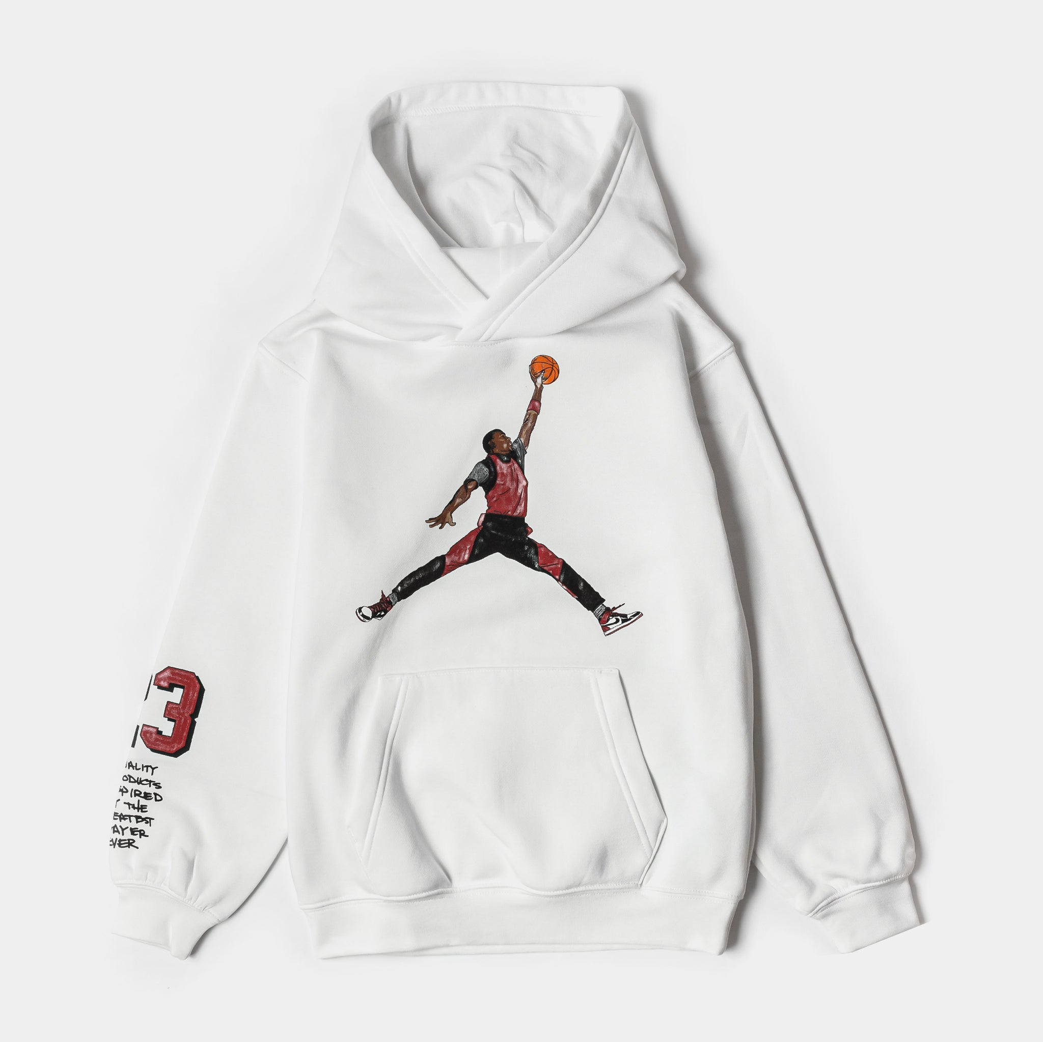 Jordan Air Jordan Sketch Pullover Grade School Hoodie Sail 95F382