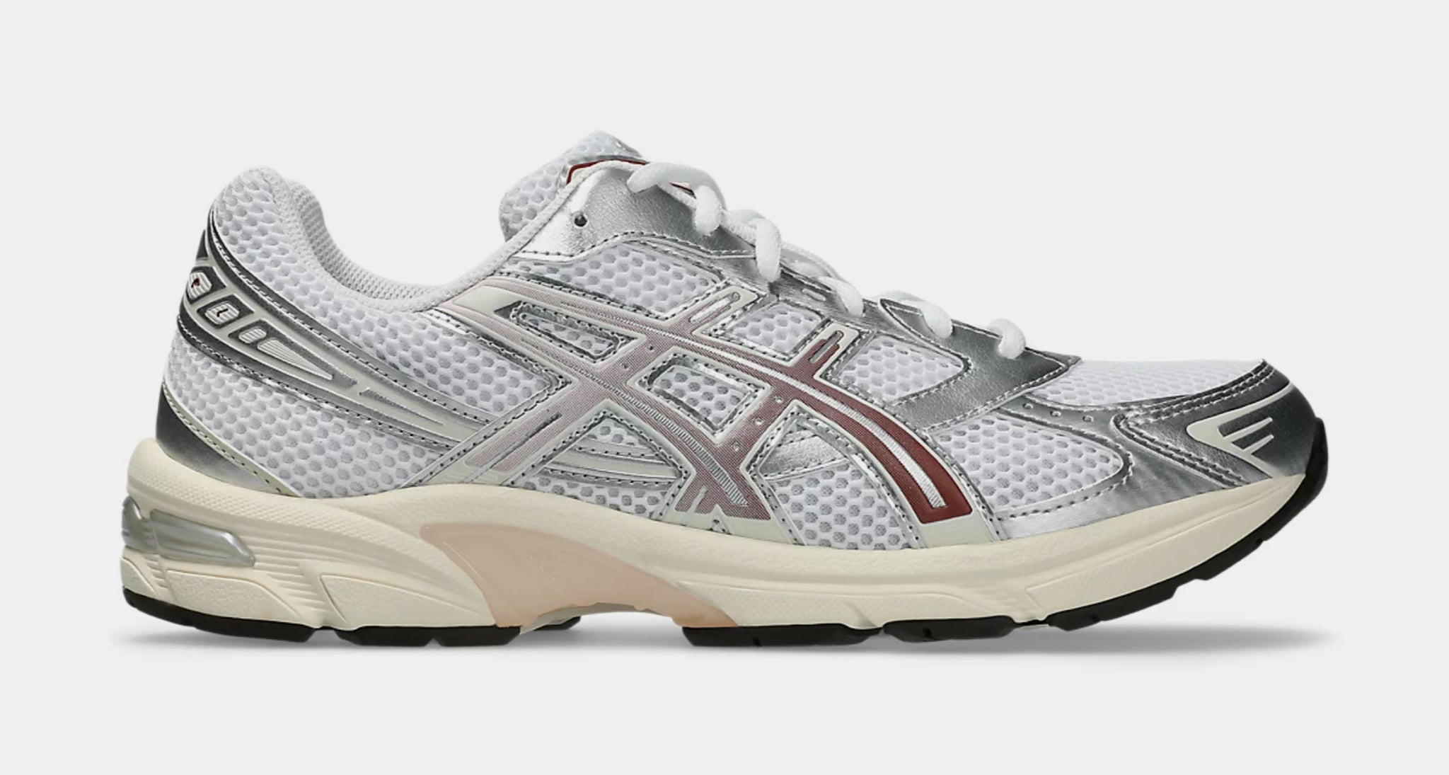 ASICS Gel 1130 Mens Running Shoes White Rusted Rock 1203A609-117