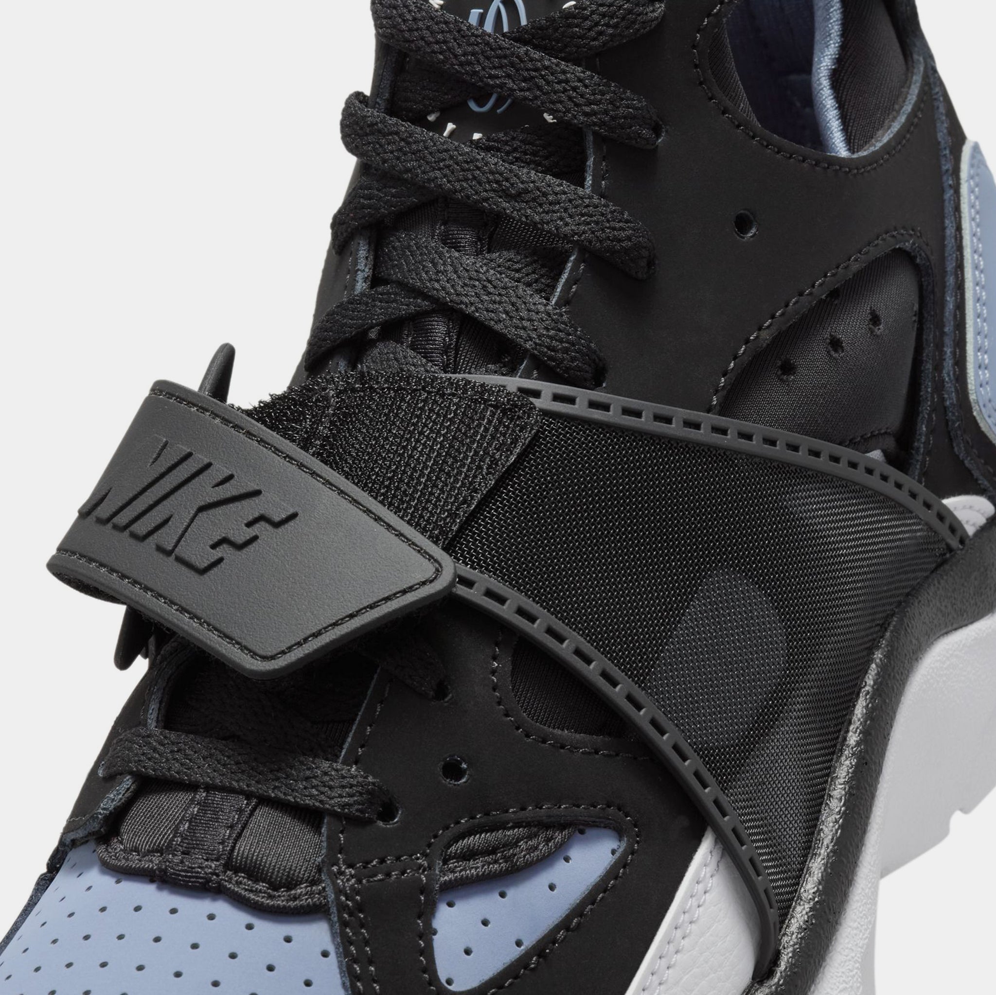 Nike Air Trainer Huarache Mens Lifestyle Shoes Black Cool Blue