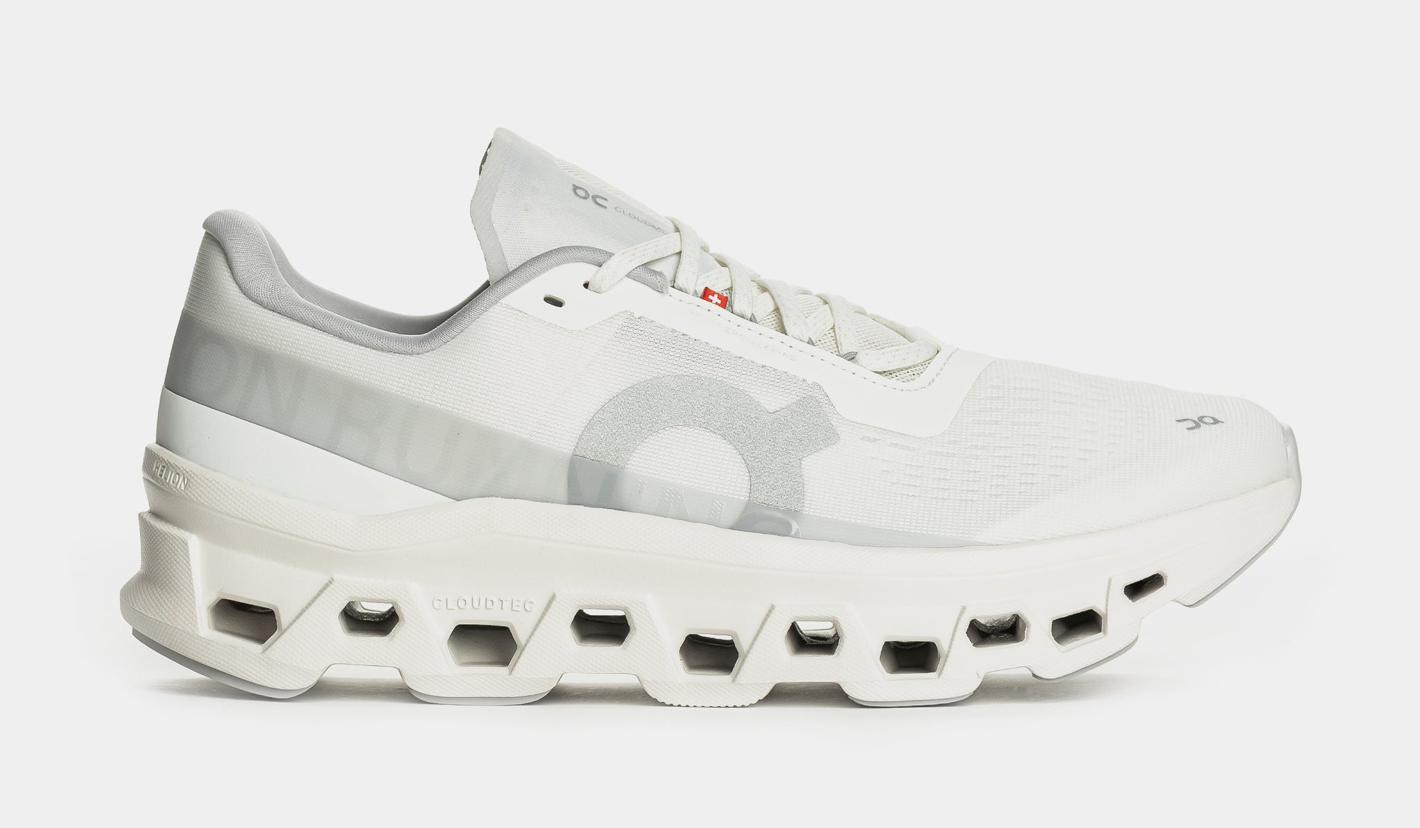 On Cloudmonster Mens Running Shoes White White 3MF30741200 – Shoe Palace