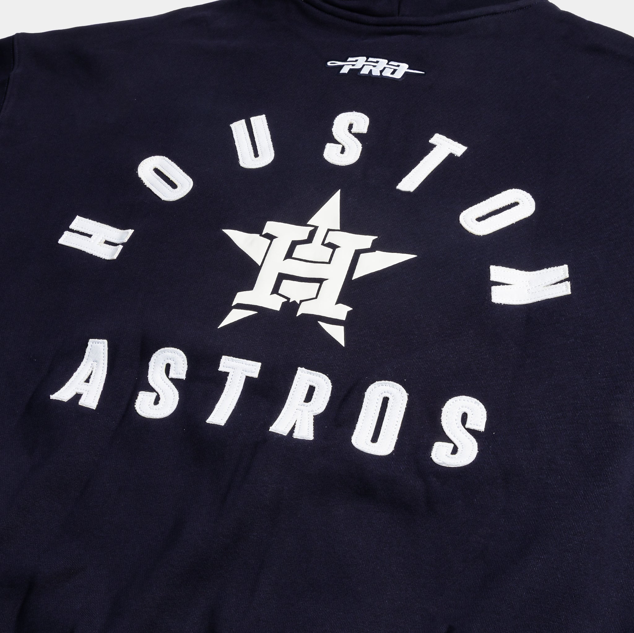 Pro Standard Houston Astros All Pro Fleece Zip Up Mens Hoodie Navy