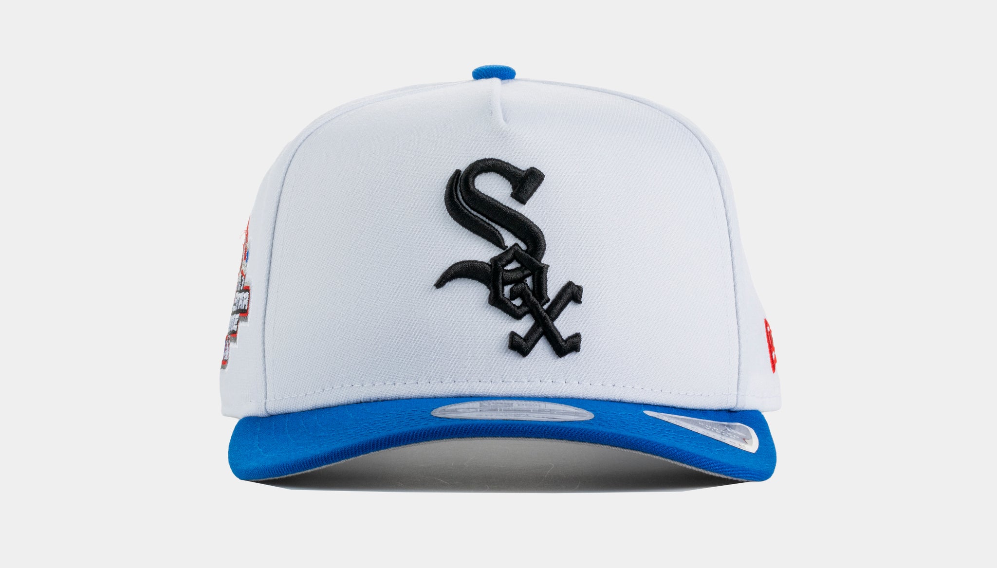 New Era Chicago White Sox 950AF Curve Snapback Mens Hat White Blue
