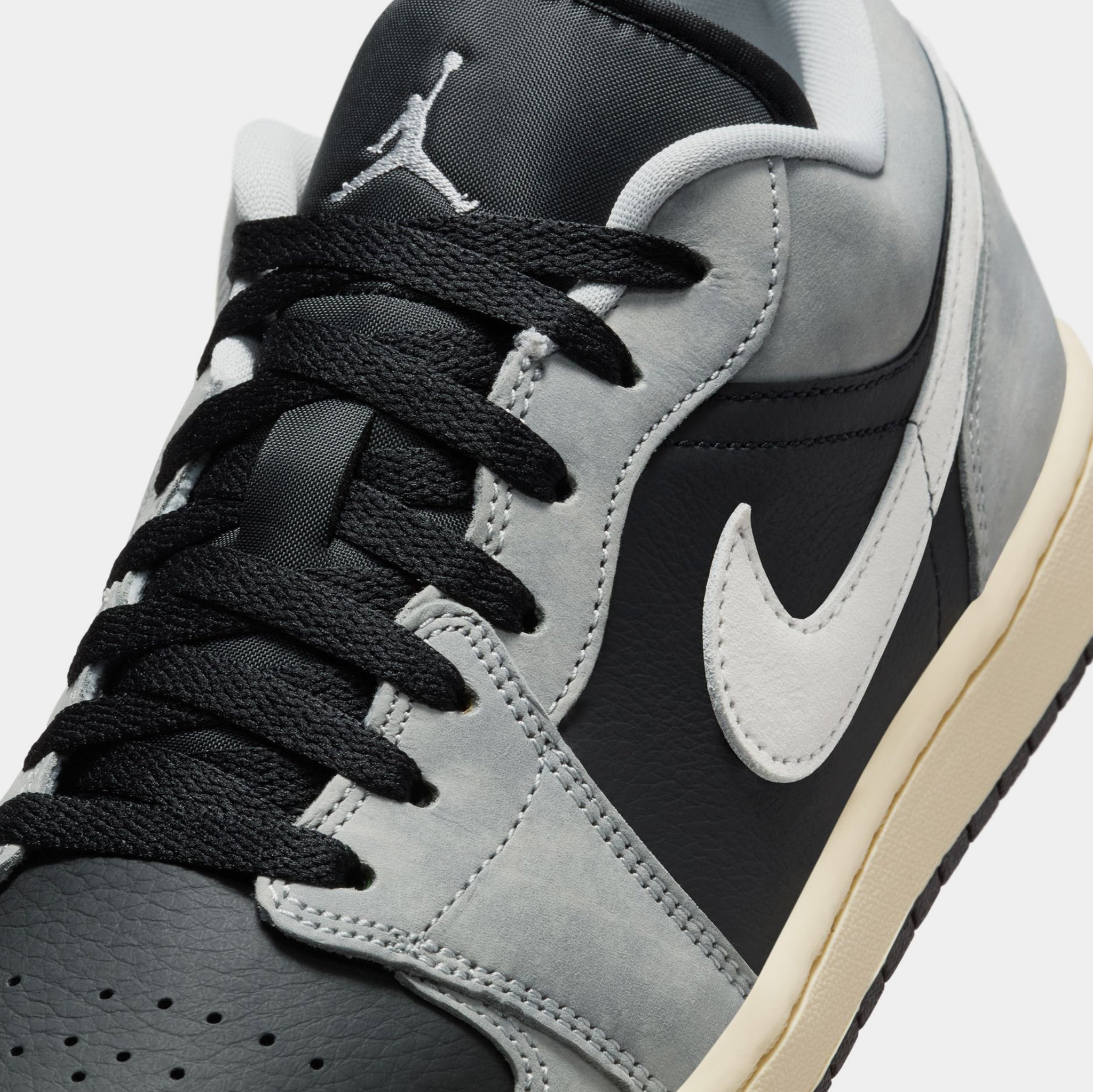 Jordan Air Jordan 1 Low SE Mens Lifestyle Shoes Light Smoke Grey 