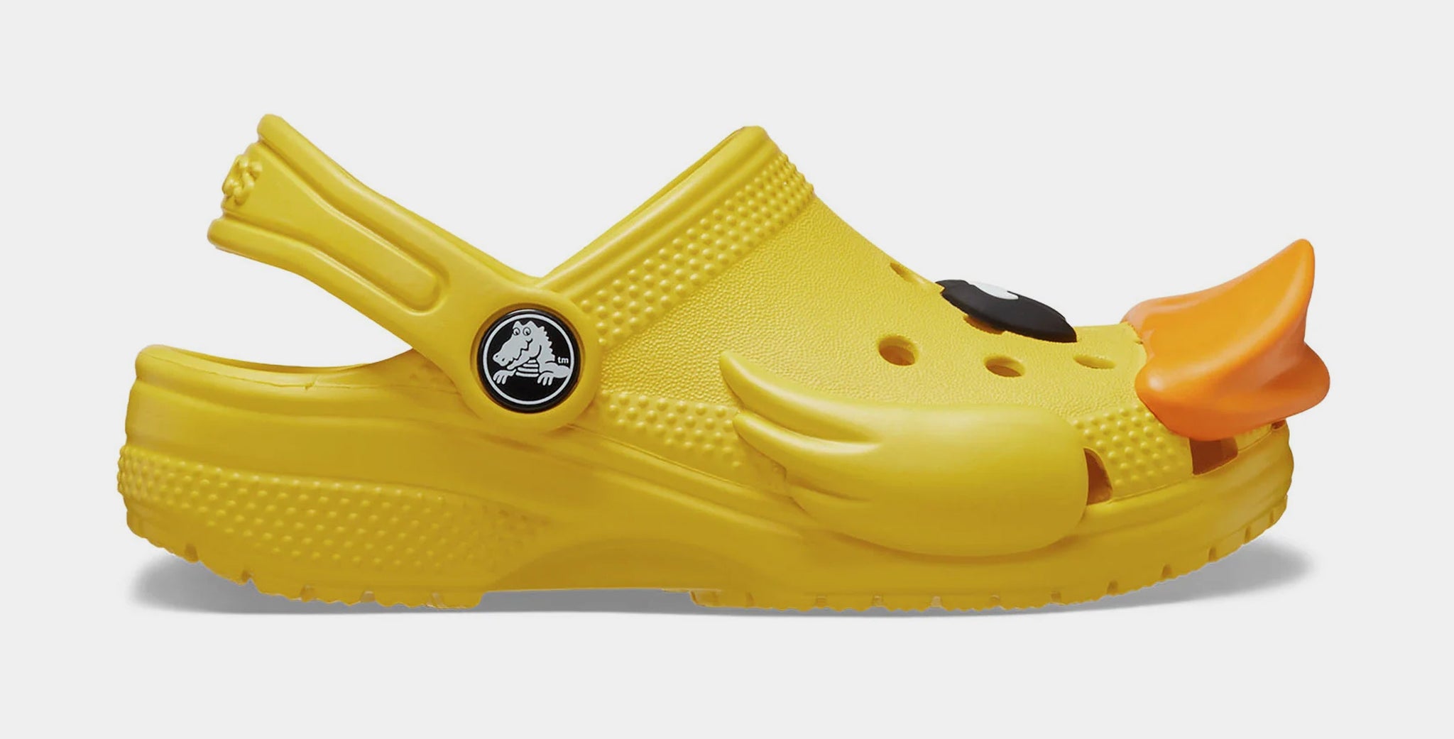 Crocs Classic Clog I am Ducky Infant Toddler Sandals Yellow  display picture 2