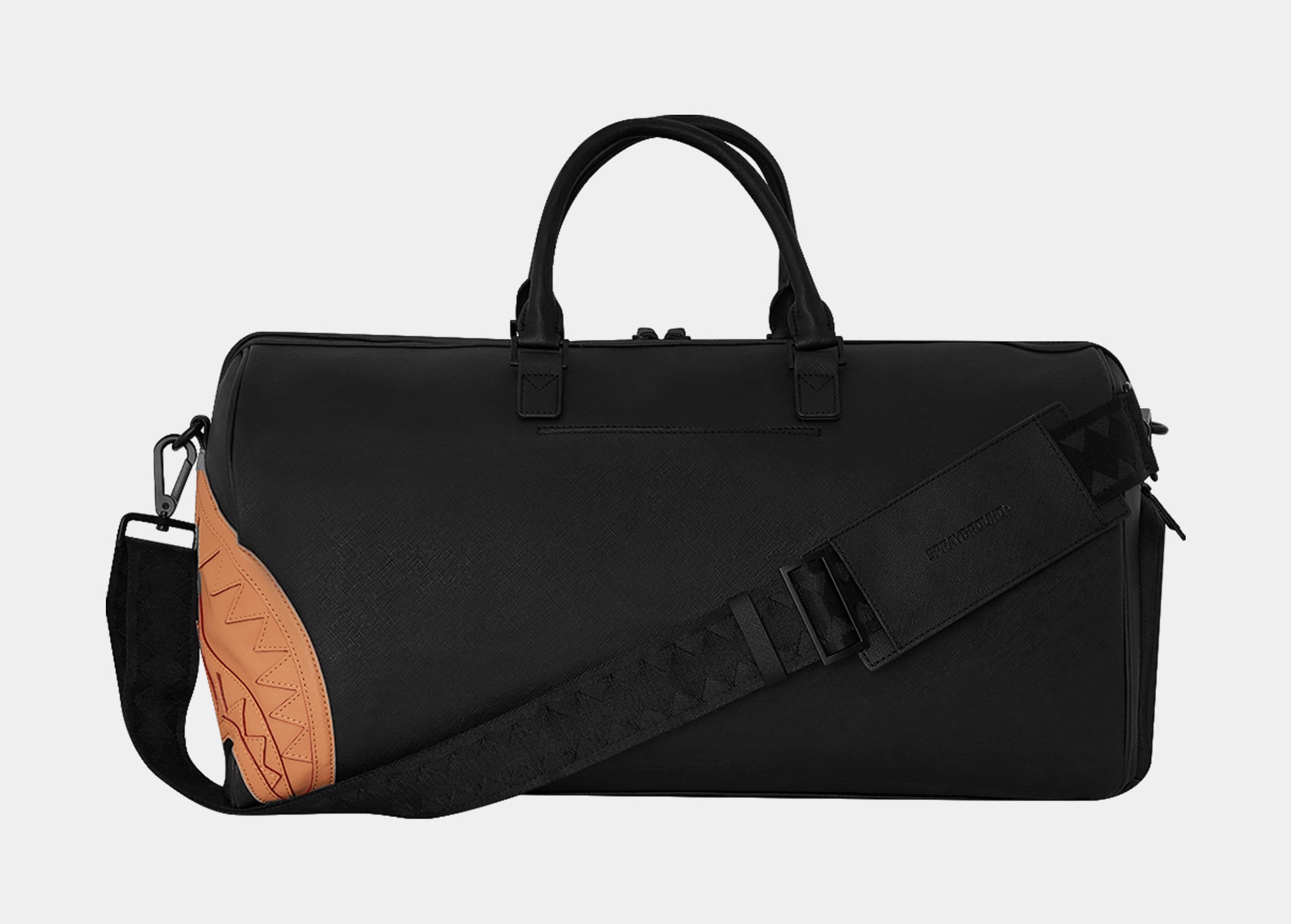 Sprayground Grand Tourer Mens Duffle Bag Black Beige 910D6464NSZ 