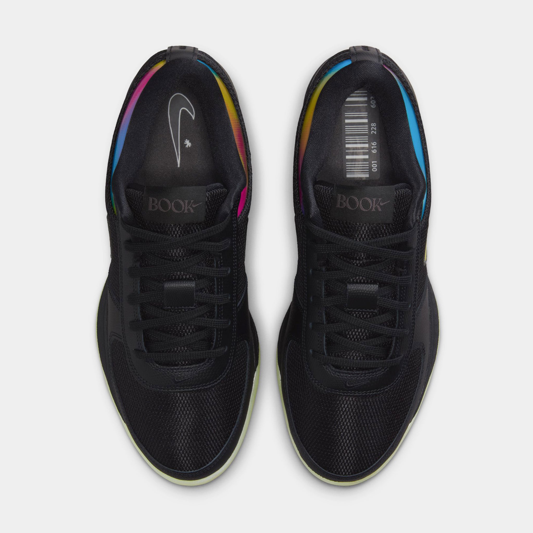 Nike Book 1 Night Mens Basketball Shoes Black Multi Color Medium