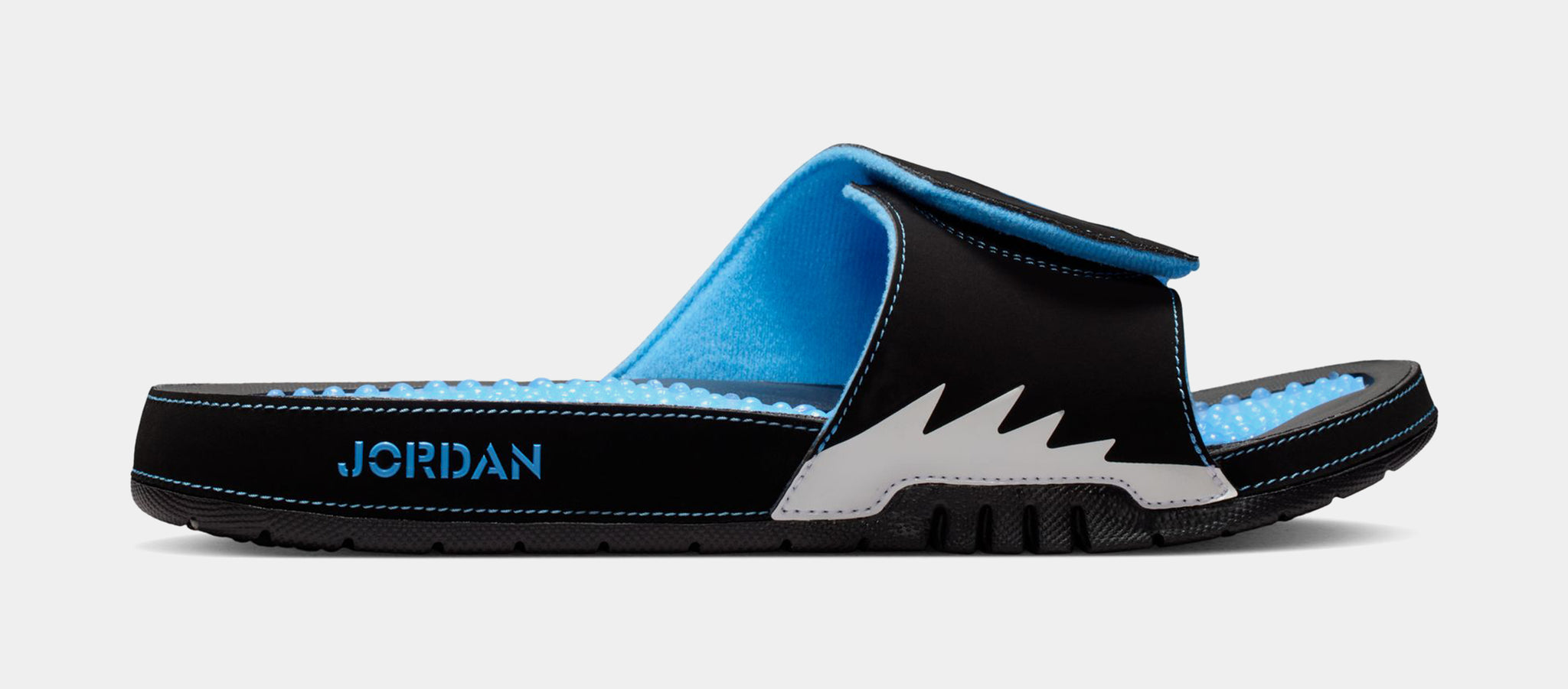 Jordan Hydro 5 Retro Mens Sandals Black University Blue White