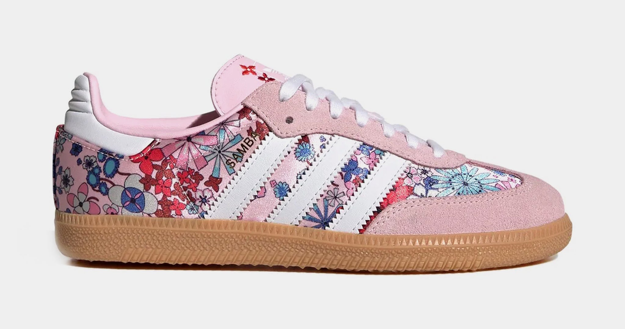 adidas Liberty London Samba OG Shoes Pink 5.5 Kids - Originals adidas Liberty London Samba OG Shoes Pink 5.5 Kids - Originals