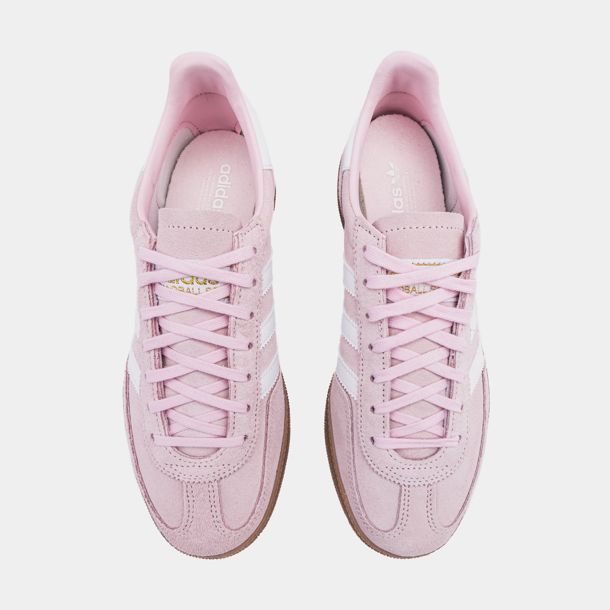adidas Handball Spezial Athletic Shoe - Big Kid - Clear Pink / Gum