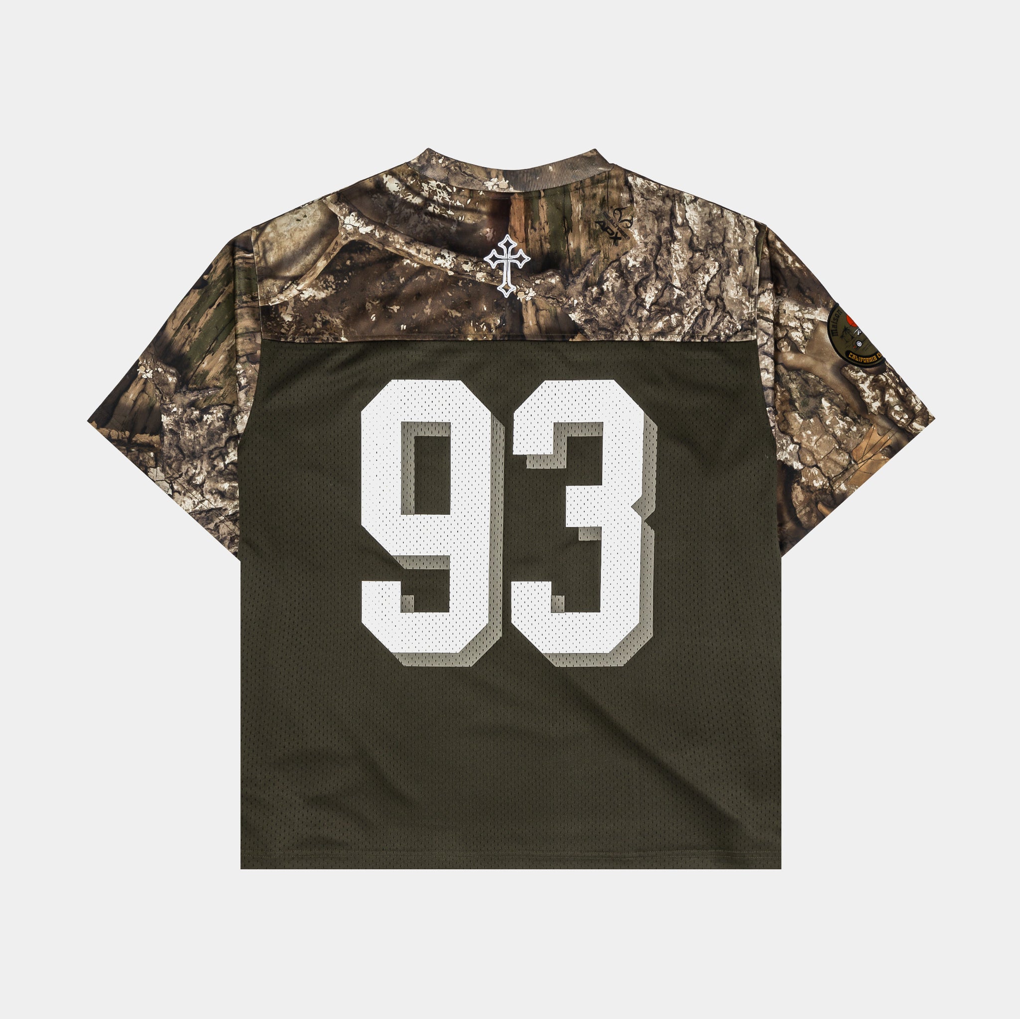 Maison Article Realtree by Shoe Palace Camo Mesh Mens Jersey Brown