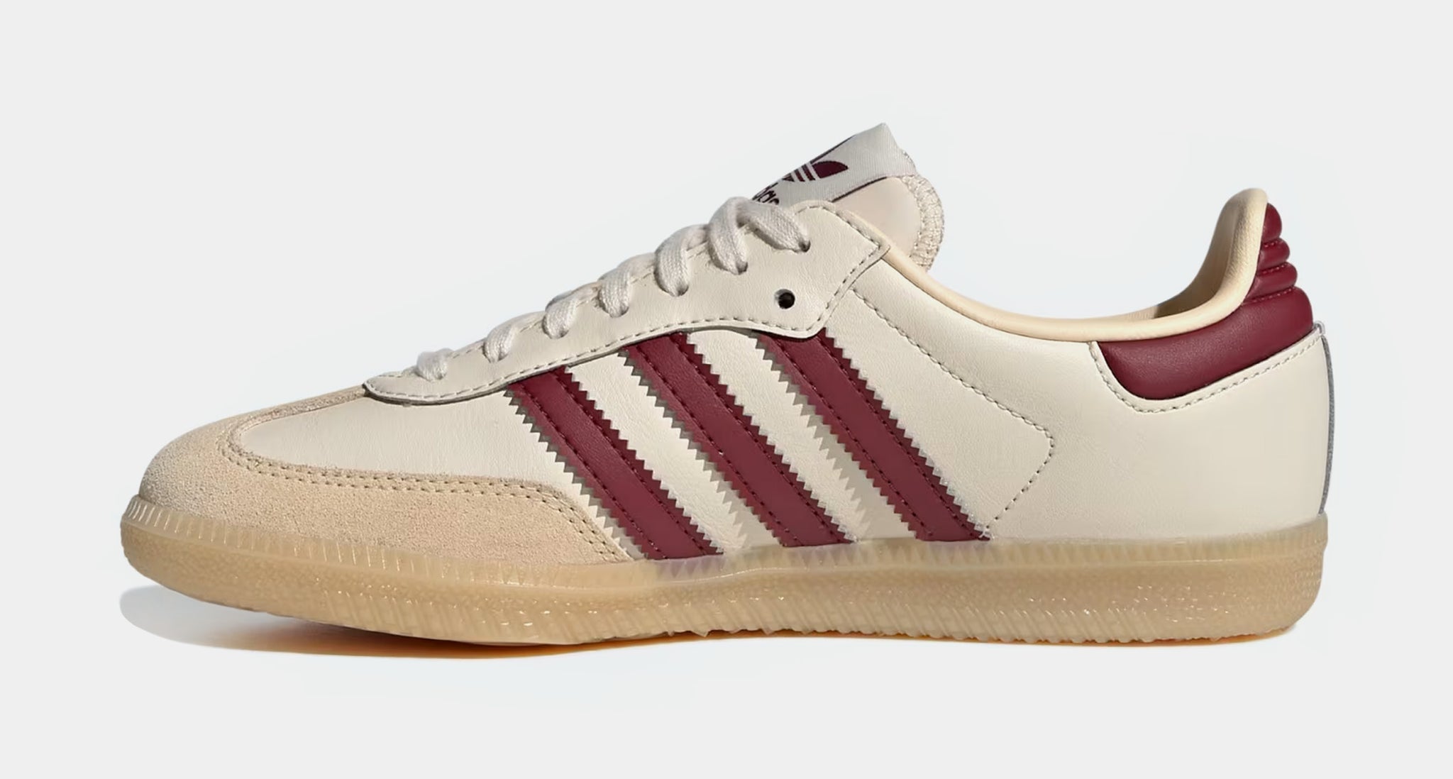 adidas Samba OG Wonder White Shadow Red Gum (GS)