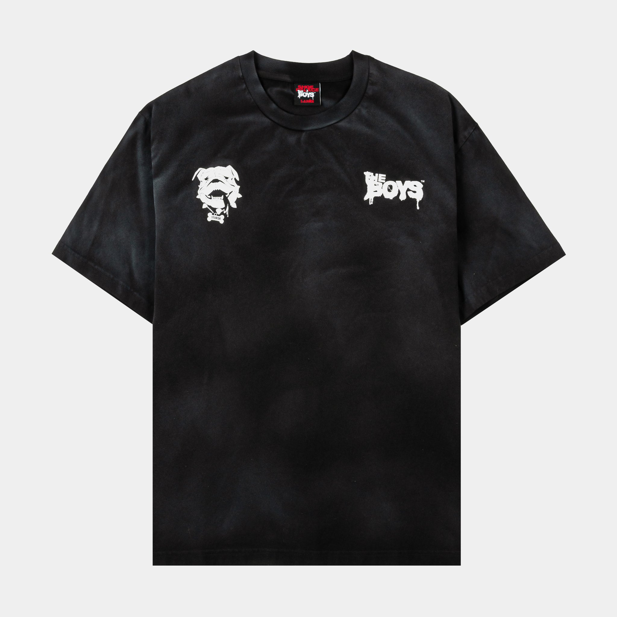 Shoe Palace SP x The Boys Collage Washed Mens Short Sleeve Shirt