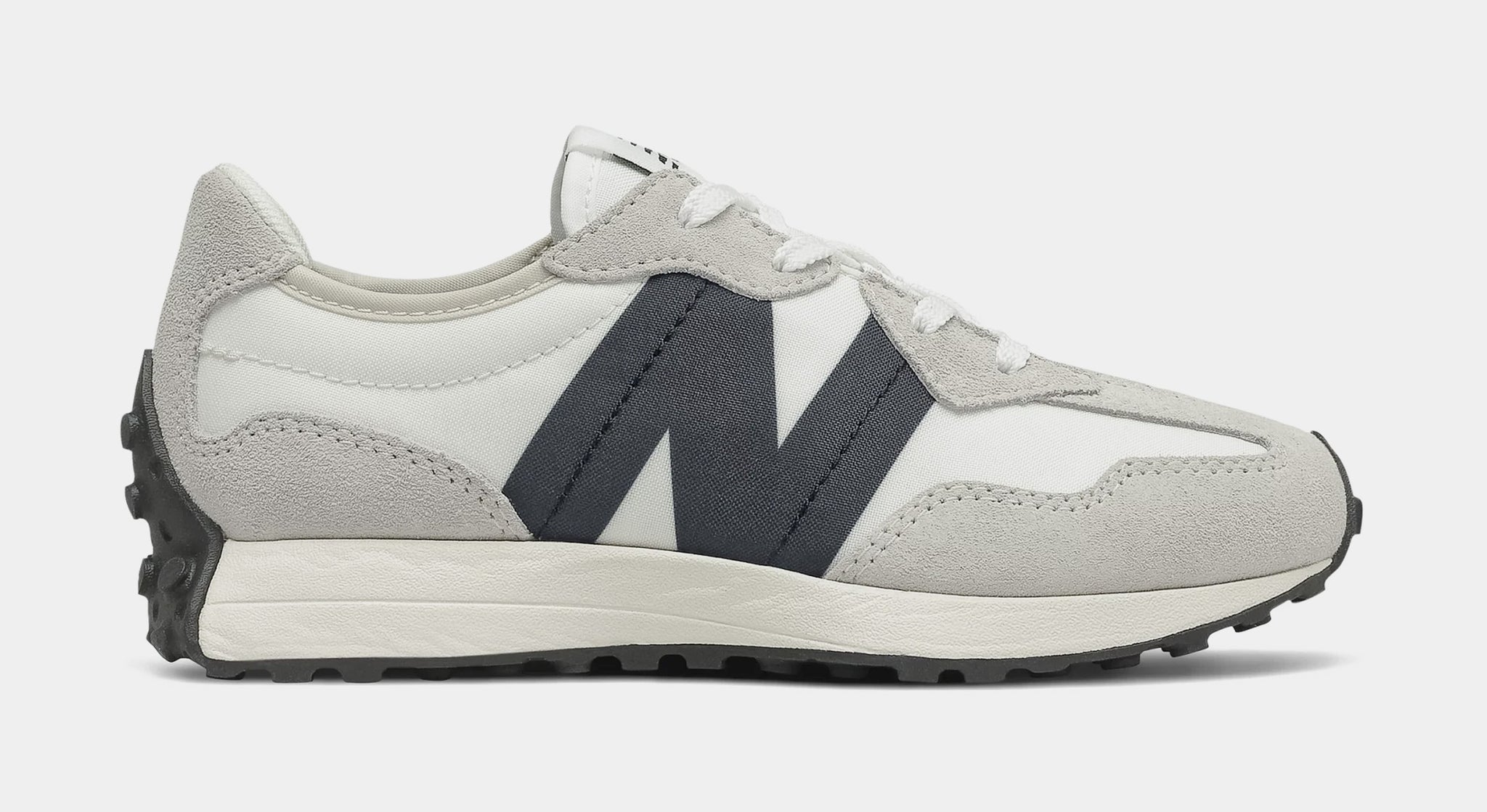 New Balance 327 Grade School Running Shoes Birch Black GS327FE